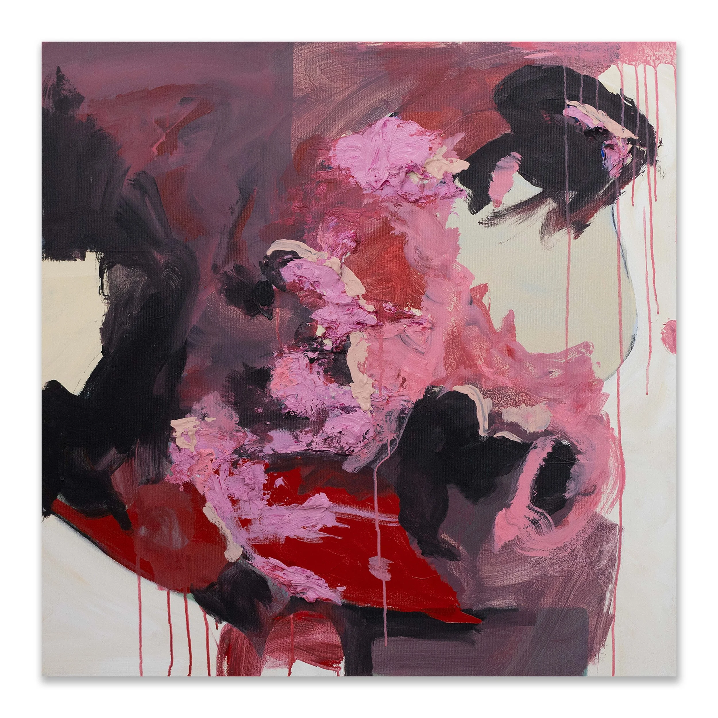 Embracing Beauty, 2025, Acrylic on canvas, 36x36