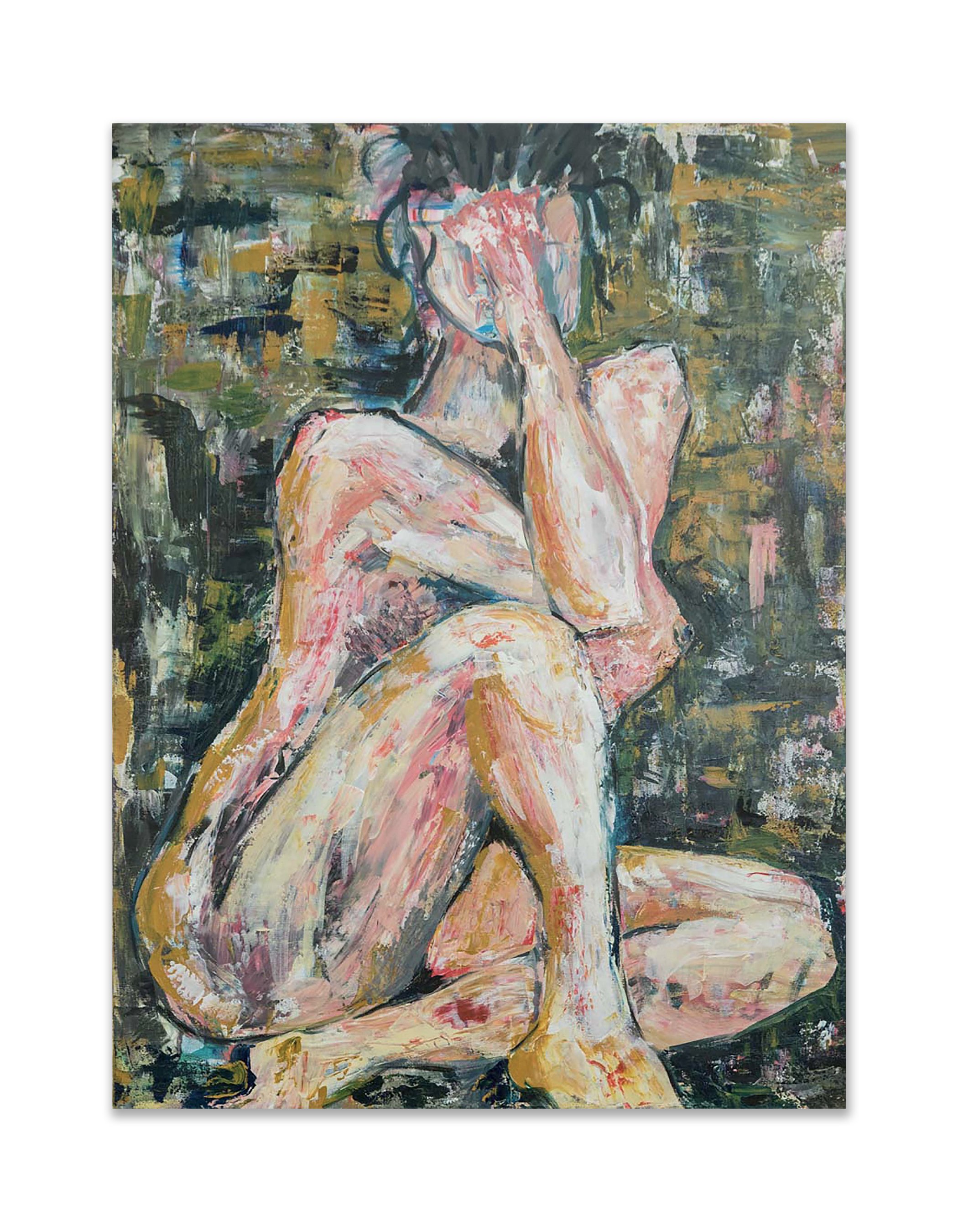 Reflection, 2017, Acrylic on canvas, 40x30"
