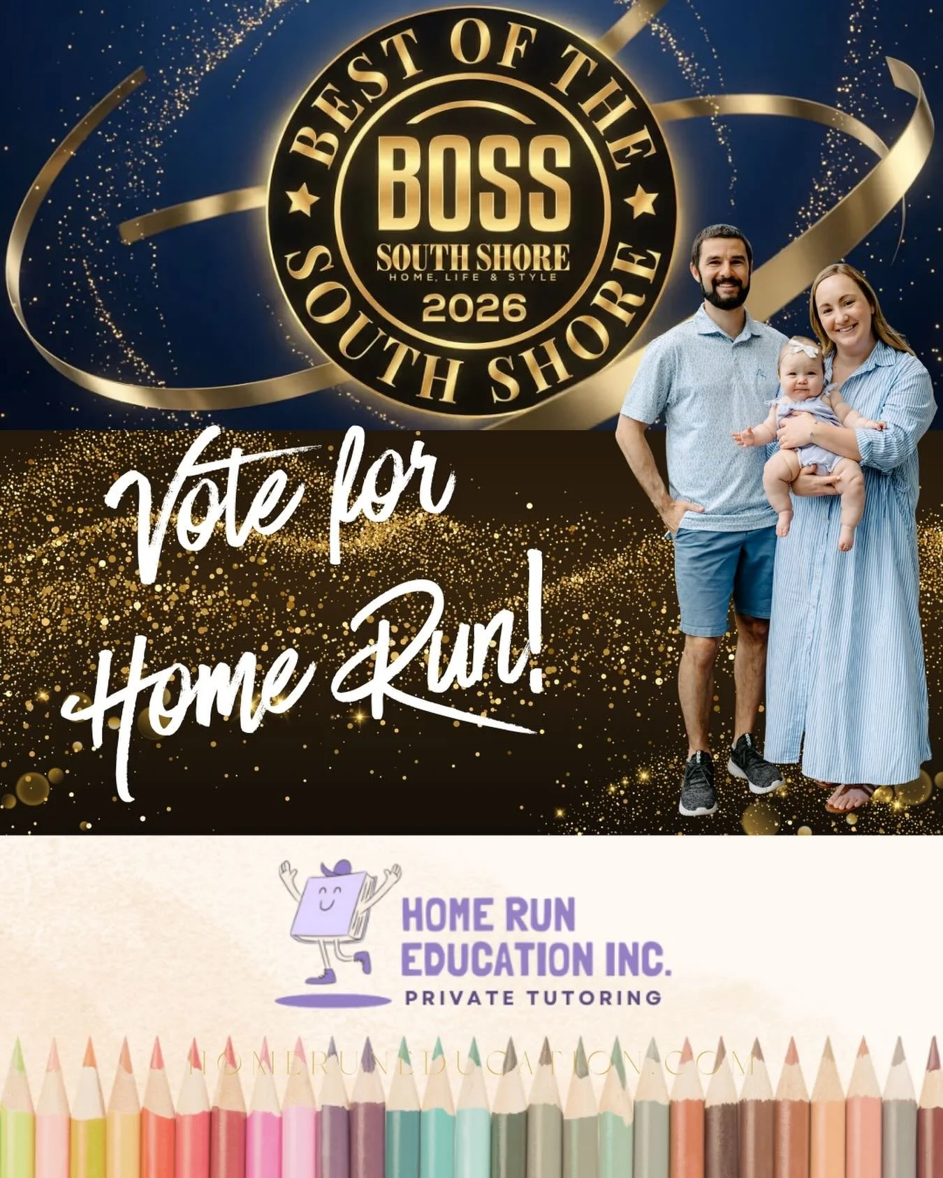 We're nominated for best tutoring service on the South Shore for 2026!✨📚Vote daily until March 23rd🗳️Link to vote is in our bio!