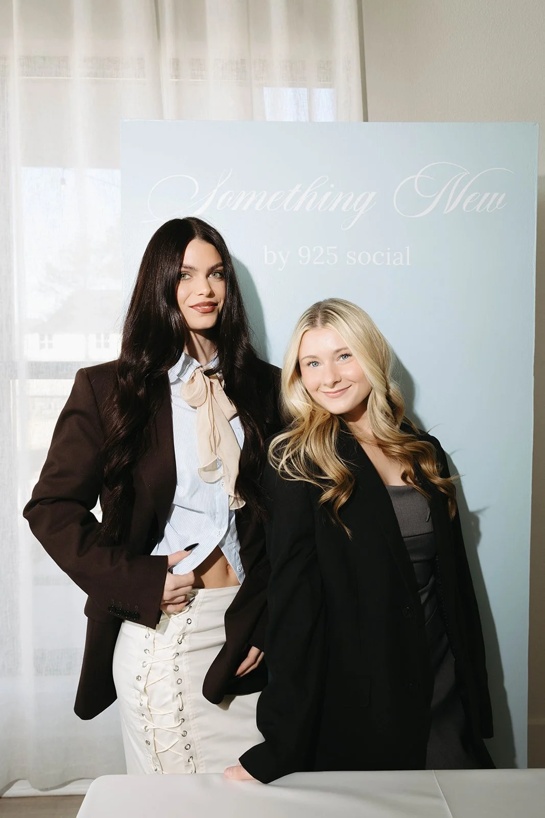 Two content creators who film and direct day of content for weddings and events