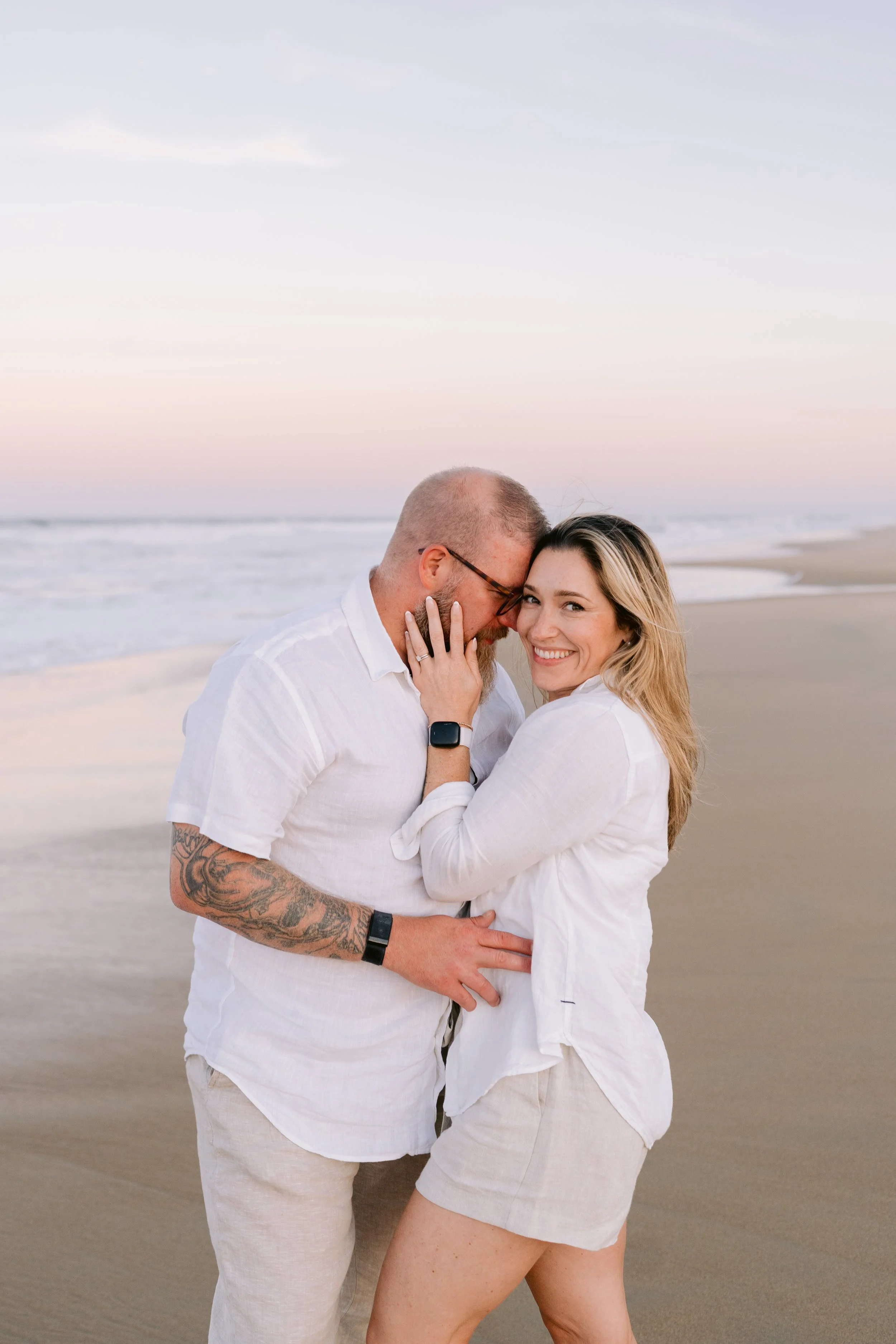 Virginia Beach Vacation Couples Session- A Night on the Beach