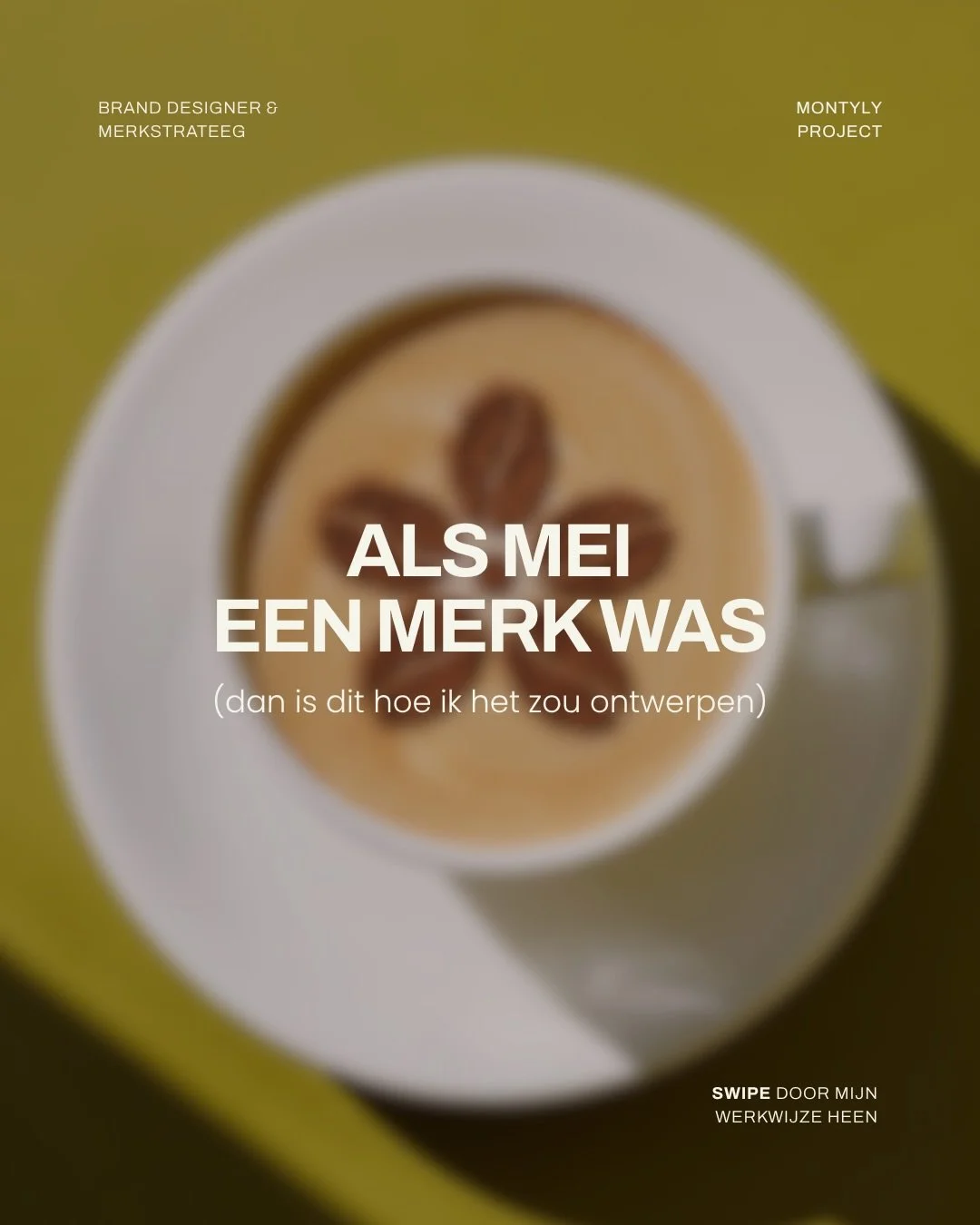 Als mei een merk was, zou het er zo uitzien in mijn beleving.

Mei is al jaren een van mijn favoriete maanden. Dus koppelde ik het aan de twee dingen waar ik het meest van hou: koffie drinken in de zon en reizen om nieuwe culturen te ontdekken.

Ik g