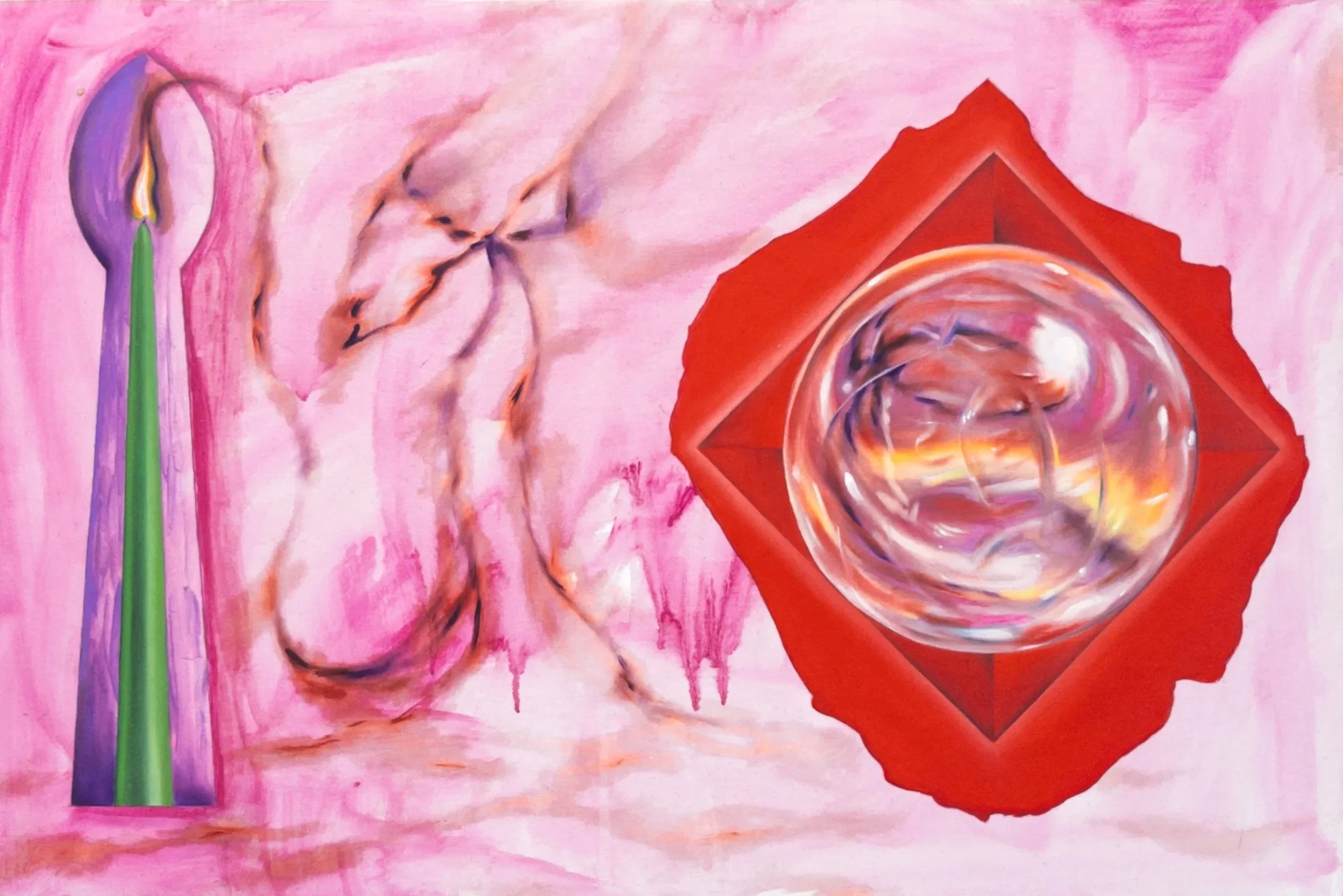 Sealing the Deal, 24 in. x 36 in., Oil on Canvas