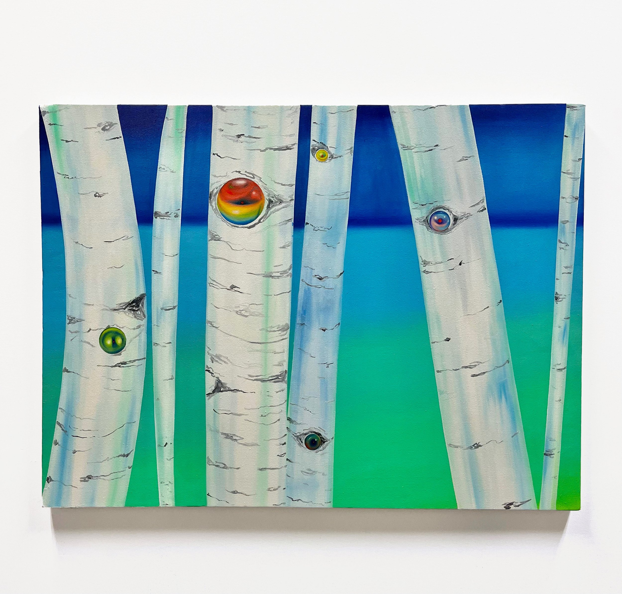 Wandering Eye, Oil on Canvas, 30 in. x 40 in. 2024