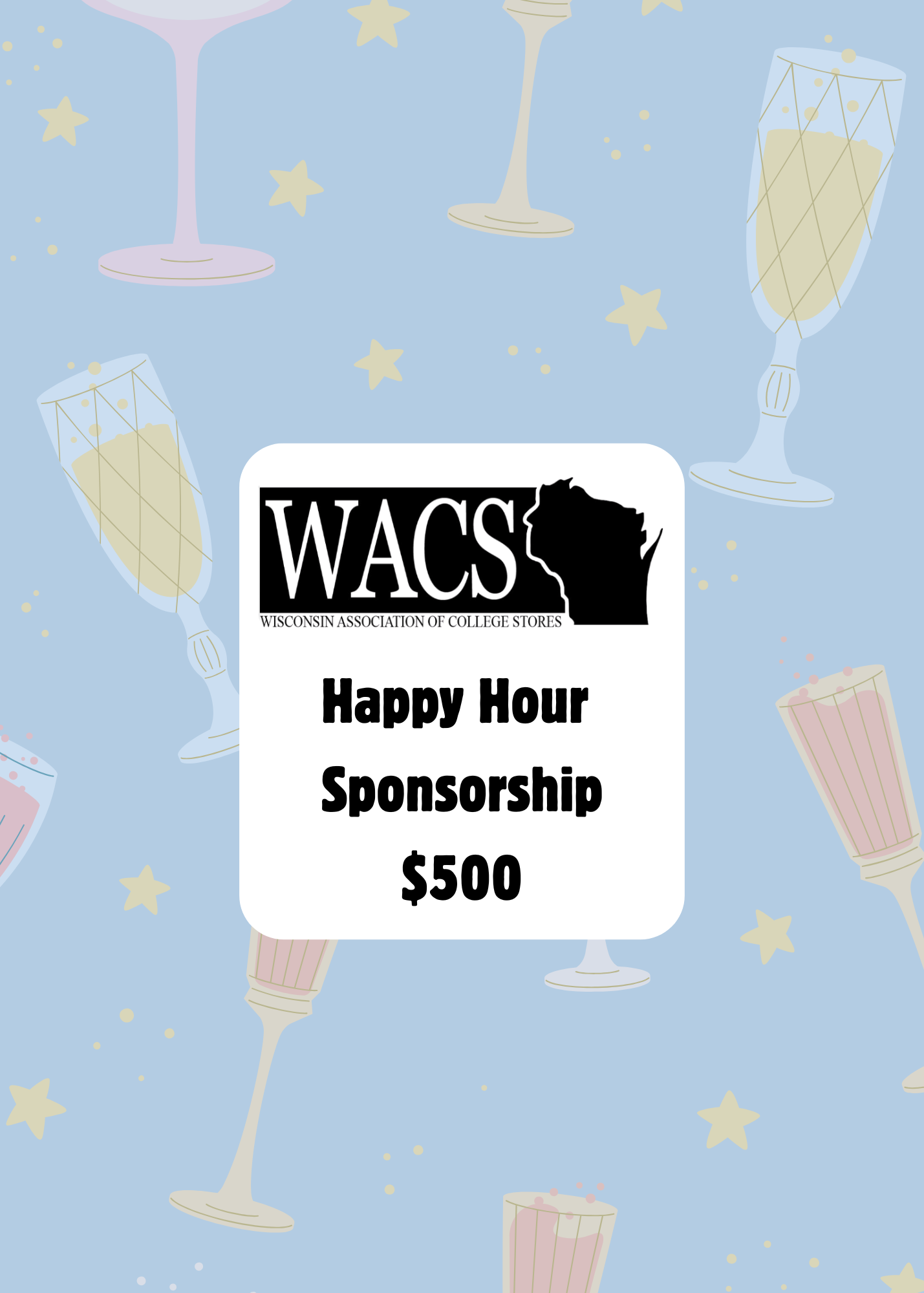 Happy Hour Sponsorship (3 Sponsorships needed)