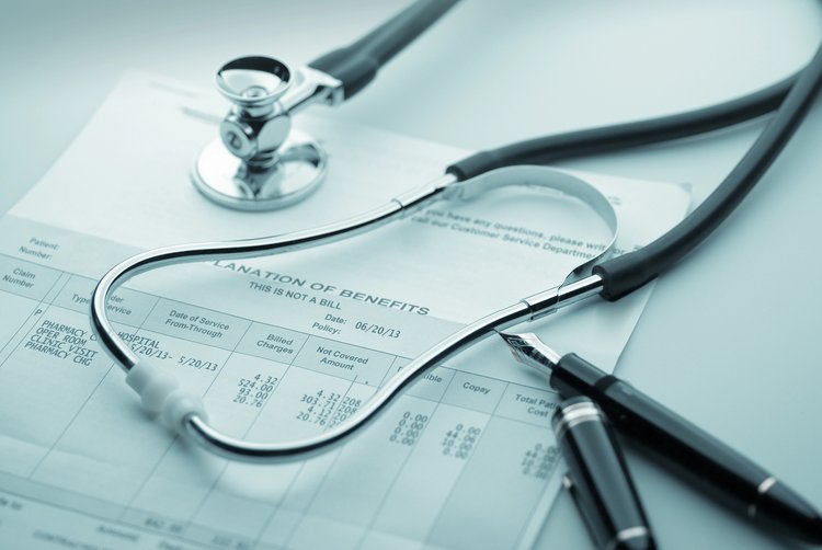 Health insurance cards and documents