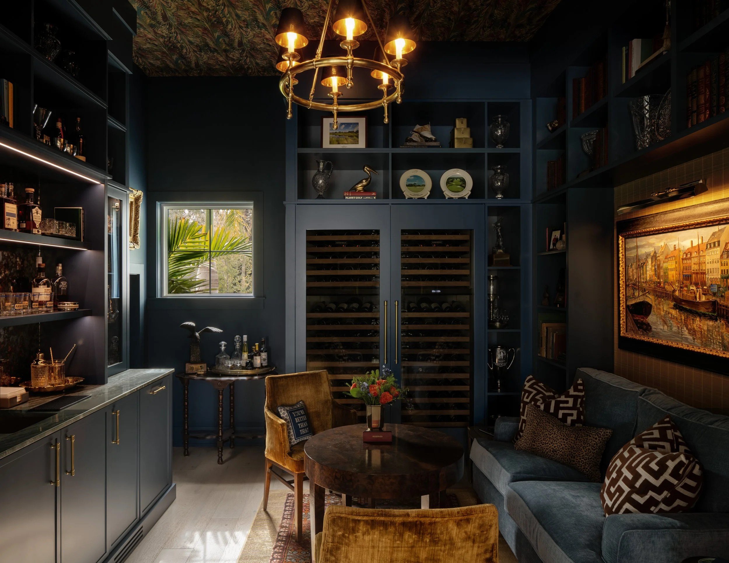 Custom built-in shelving by BUILT, Tampa