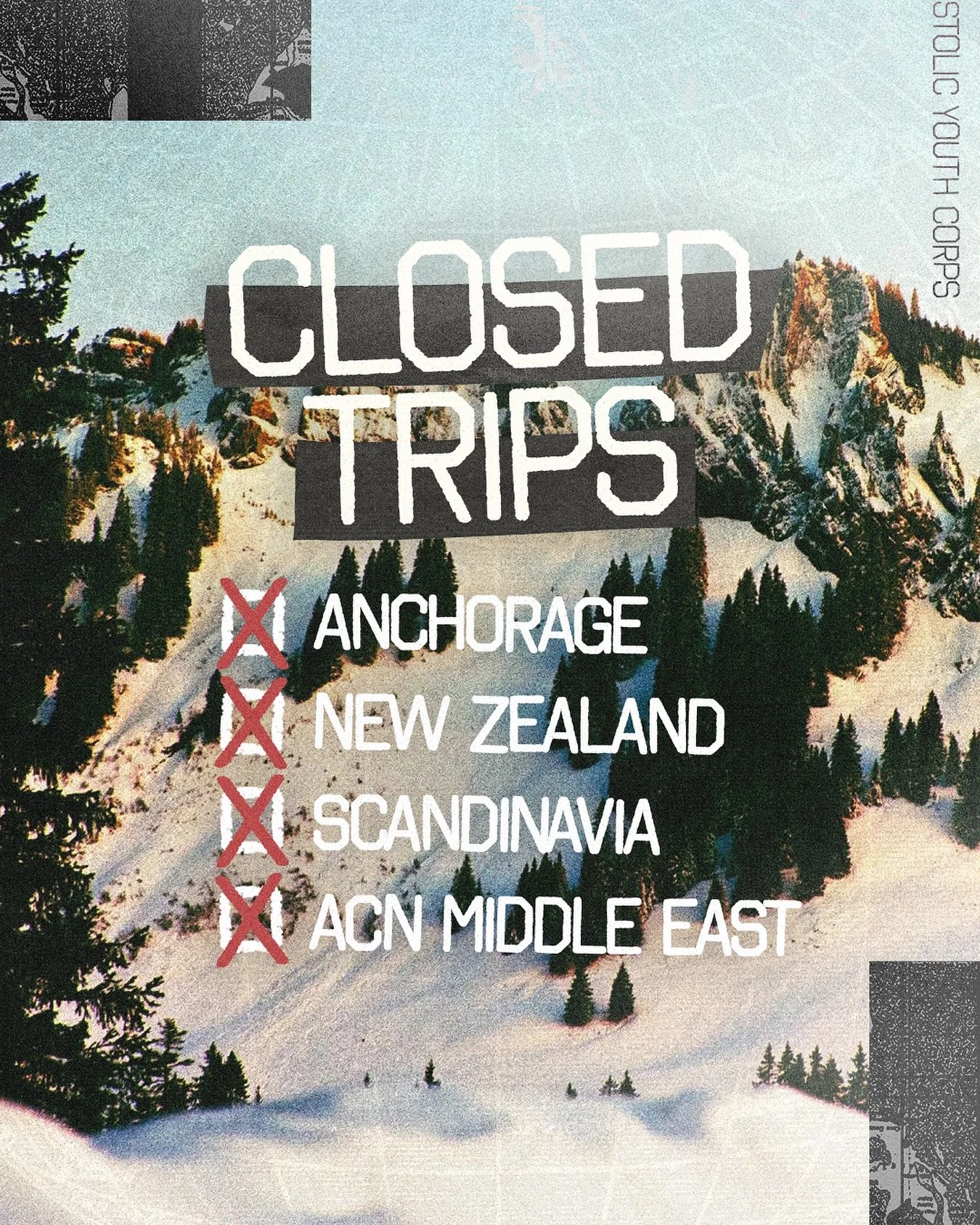 Trips are closing quick! Looking to go on AYC in 2026? Head to the Lincoln in our bio and apply before the window closes.