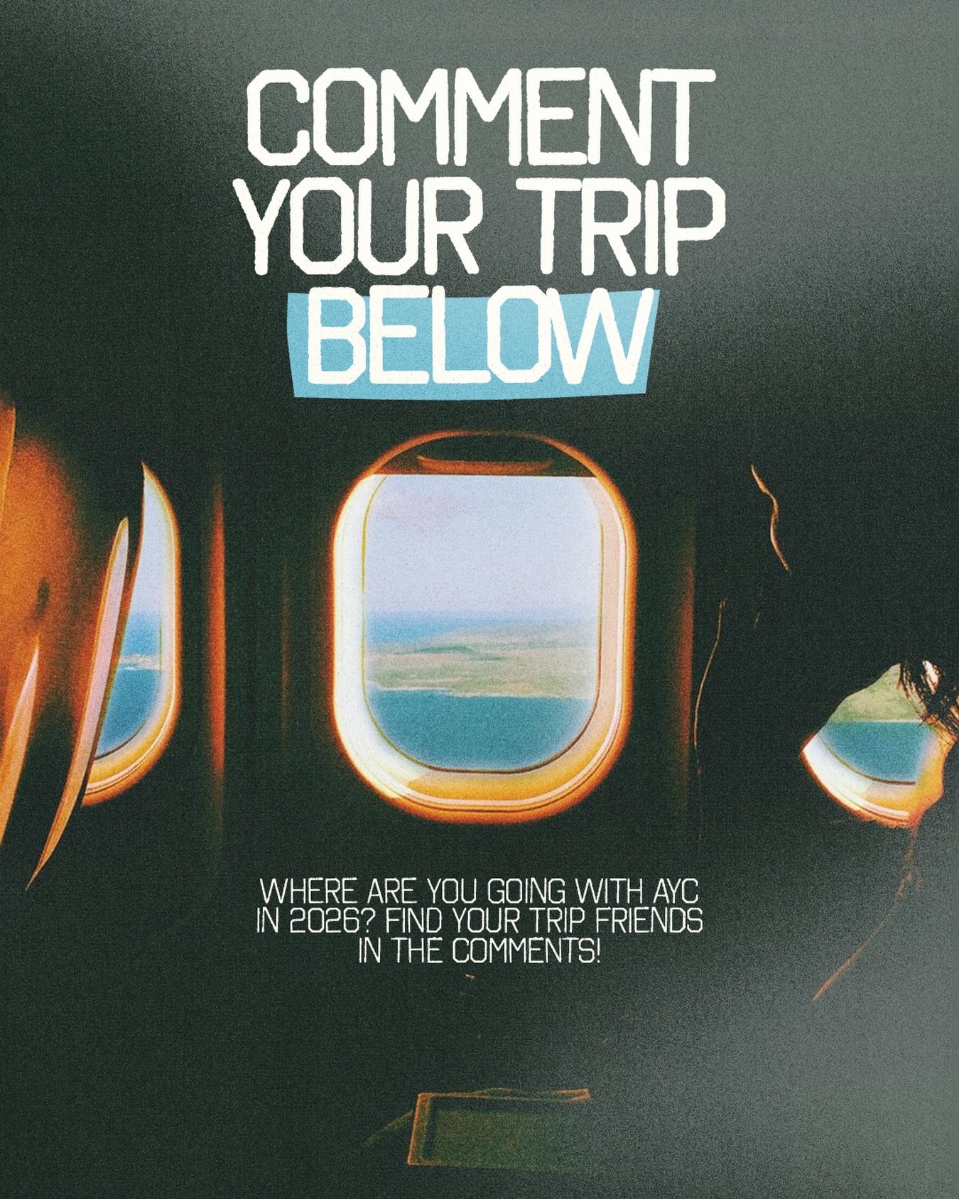 AYC 2026 trips are right around the corner! Comment your trip below ⬇️ find your friends 👀