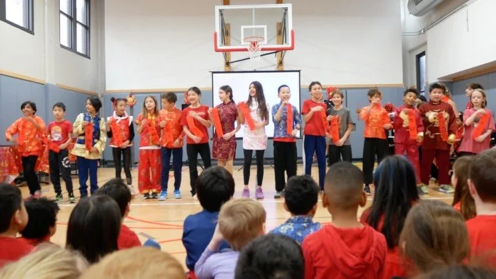 We celebrated Lunar New Year all month long, ending with the parade in Chinatown this Sunday! 🧧✨
Last weekend, our middle school students hosted a celebration, sharing the rich traditions of Lunar New Year. From festive songs to kung fu performances