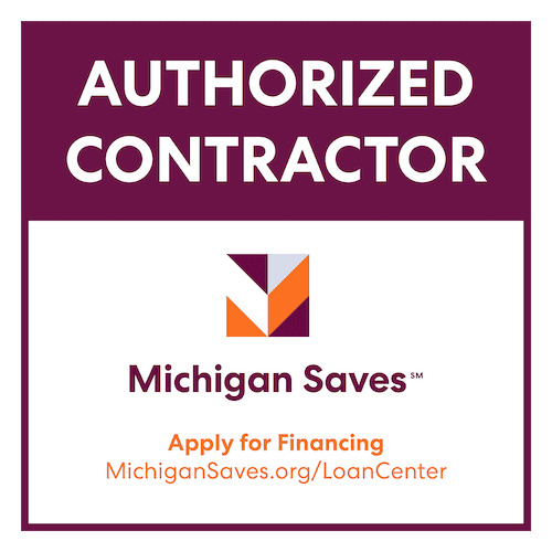 Michigan Saves Financing Authorized Contractor Badge