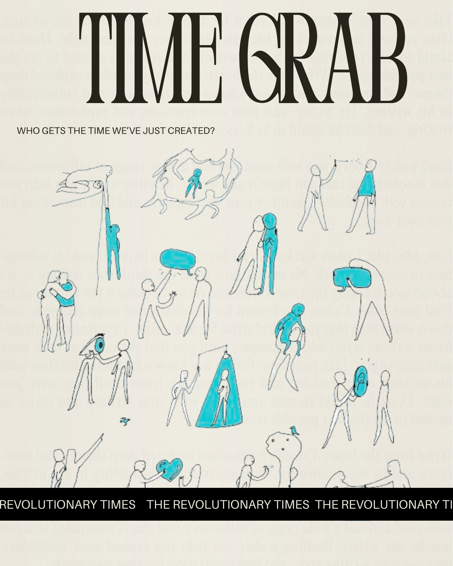 Who gets the time we’ve just created?