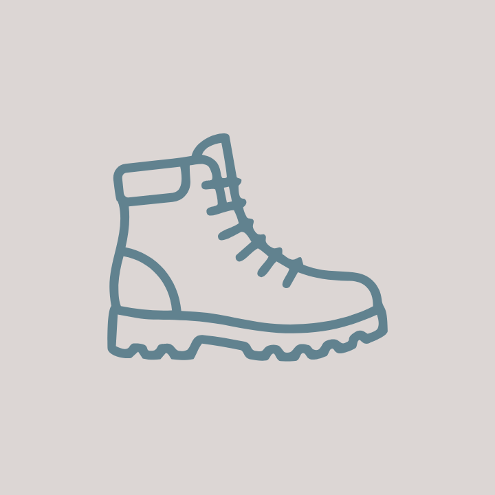 icon of hiking boot