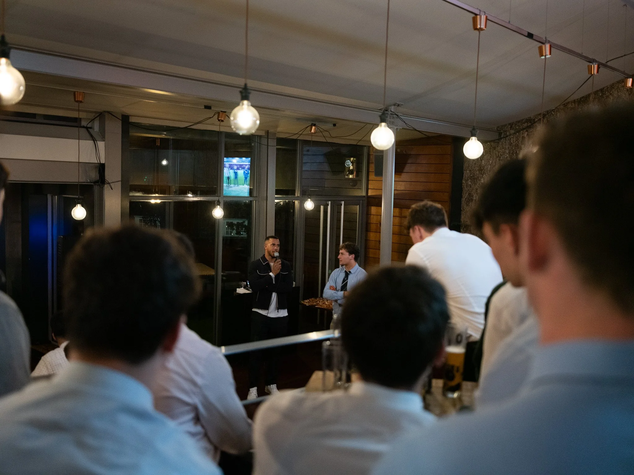 Guest talk from former Rugby Union player Anthony Watson