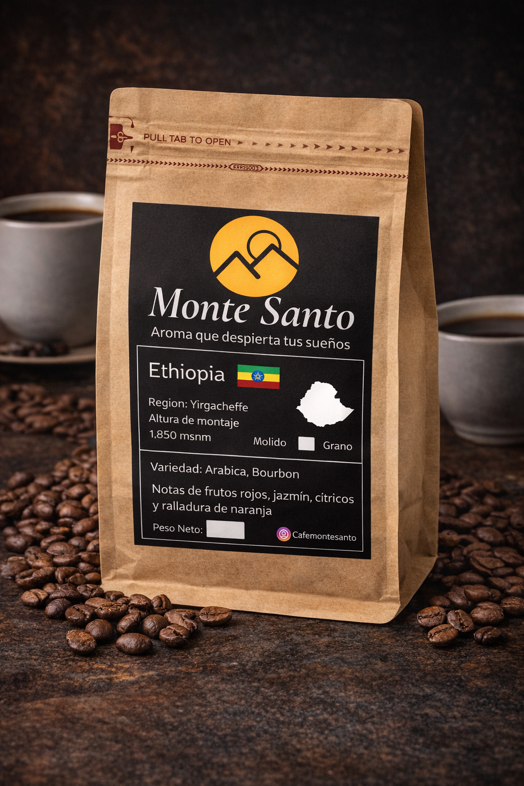 Ethiopia Yirgacheffe Specialty Coffee