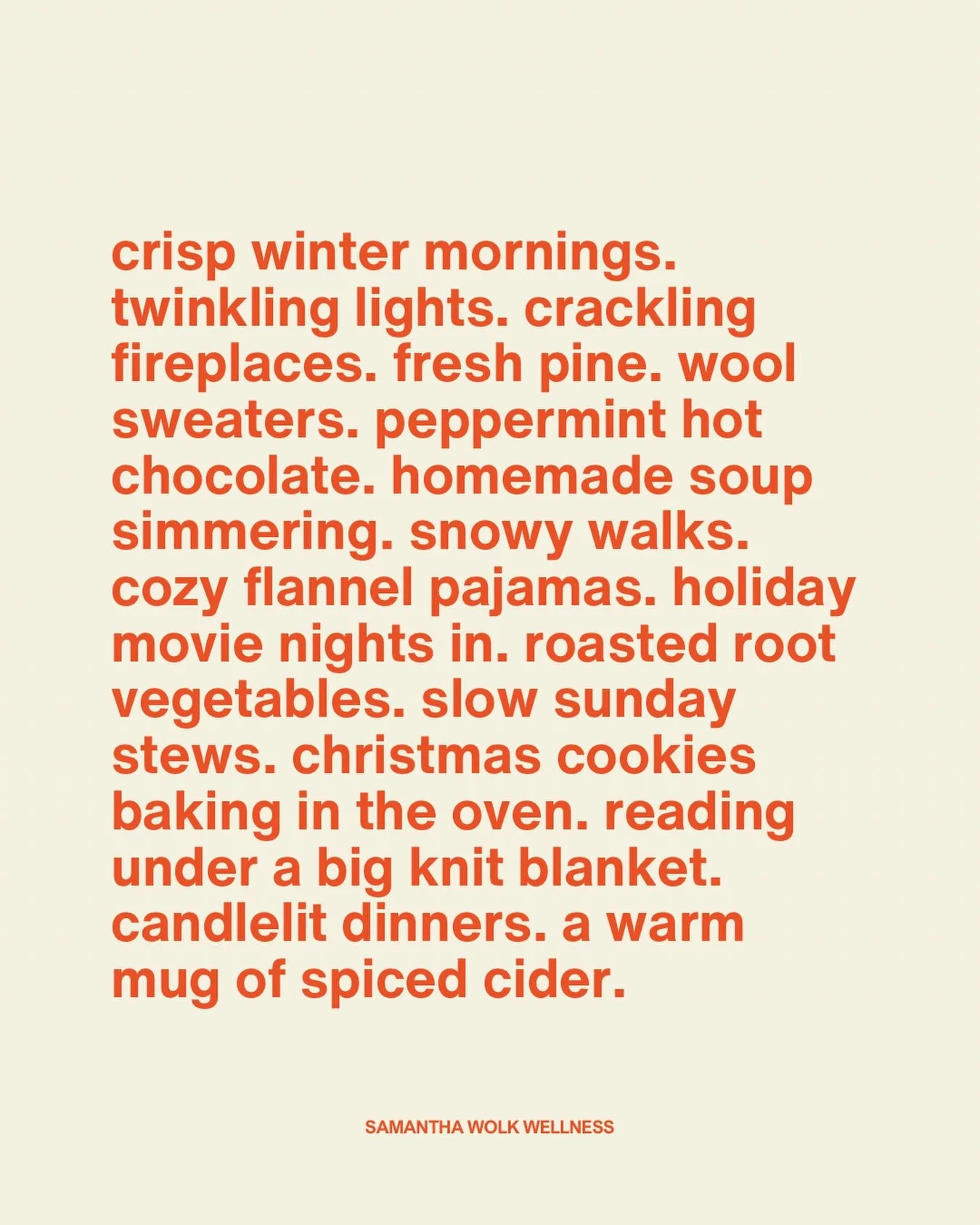 only a few weeks left of this magical time of year ✨🕯️

enjoying every minute from here on out. what&rsquo;s your fav??