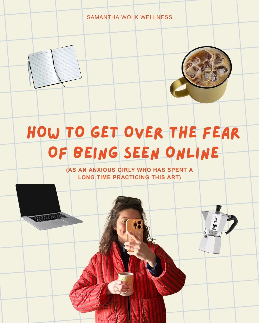 I know firsthand how tough it can be to show up online. And how difficult it can feel to get over that fear, especially as an anxious girly who cares a bit tooo much about saying &ldquo;the right thing.&rdquo; 

But, after 5+ years sharing content on