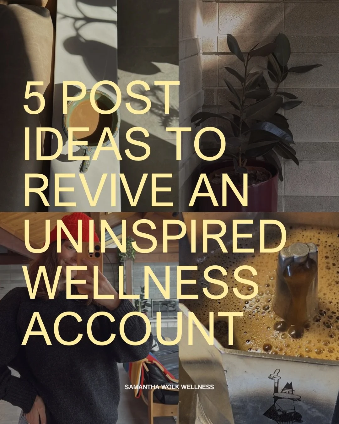 Be consistent,&rdquo; they say. But that can be reallyyyyy hard when you&rsquo;re feeling uninspired and have no clue what to post. 😵&zwj;💫

These five post ideas are simple, realistic, and designed to help you reconnect with your audience, share y