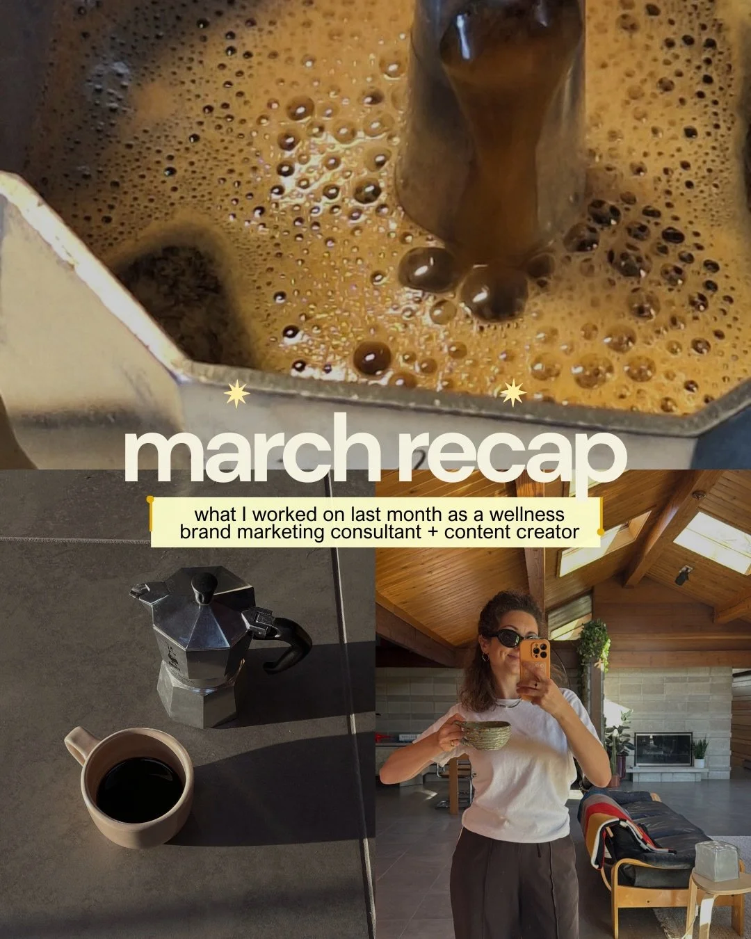 it&rsquo;s so easy to be constantly focused on what i&rsquo;m going to work on next, instead of celebrating all of the hard work i&rsquo;ve already put in. it was really fun to reflect on the month of march and all of the cool projects and people i h