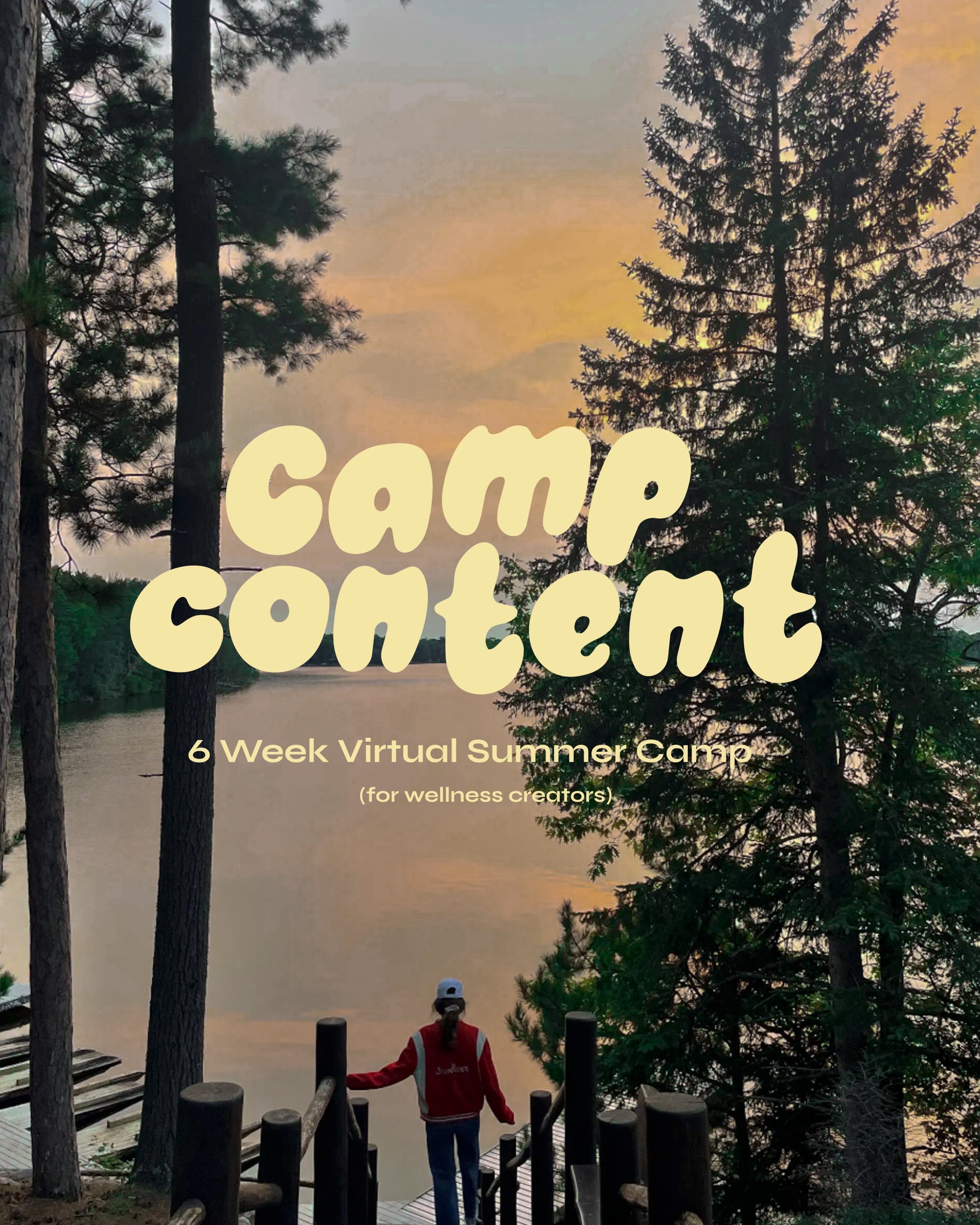WE&rsquo;RE GOIN TO CAMP!!! 🌲☀️🥾🎒

Camp Content is a 6-week summer content experience for coaches, practitioners, healers, and creators in the wellness space who want to simplify content creation, build community, and grow their brand in a way tha