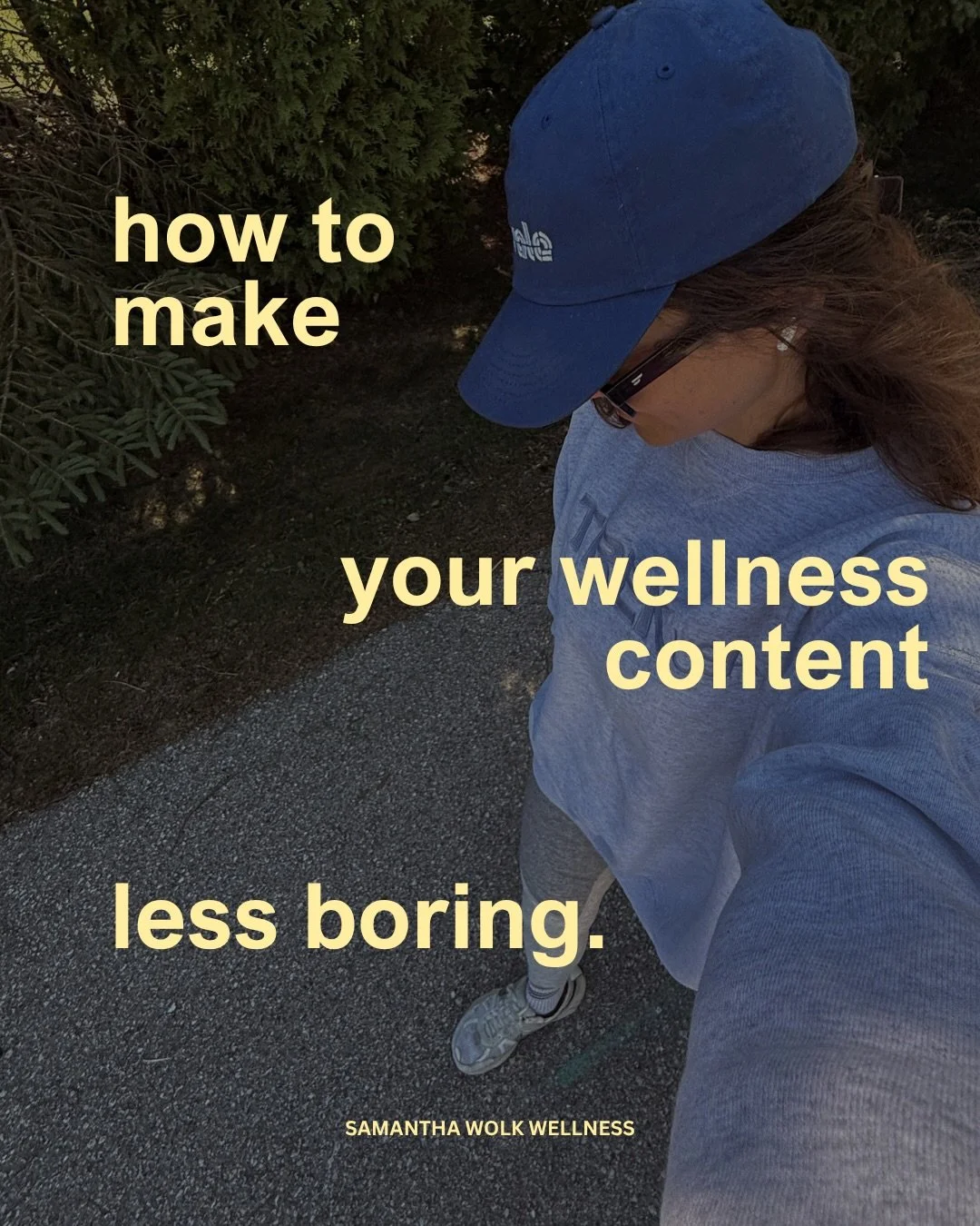 is your wellness content boring? 🥲

people are losing interest and it&rsquo;s time to keep them engaged before you lose them entirely!

engaging content is all about creating content that reflects your expertise, your perspective, your unique style 