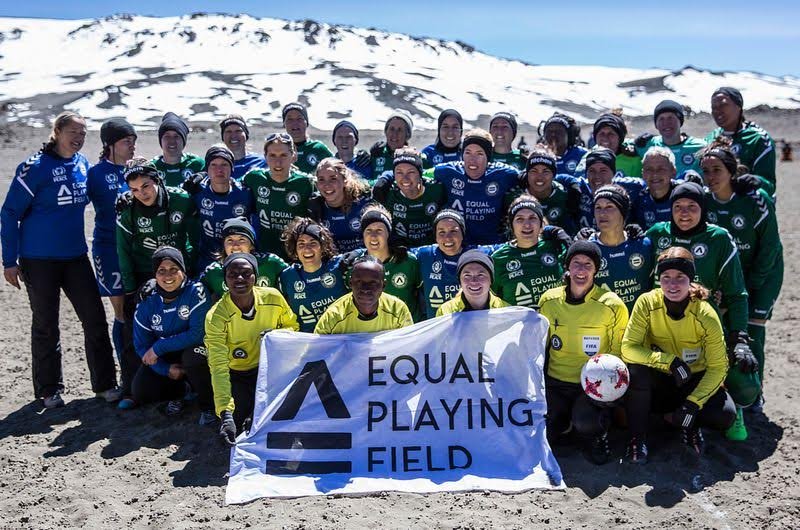 Equal Playing Field: The World's Highest Soccer Game, for Women's Equality and Empowerment