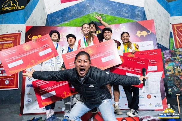 Musa Masala Advanced Lead Climbing Competition