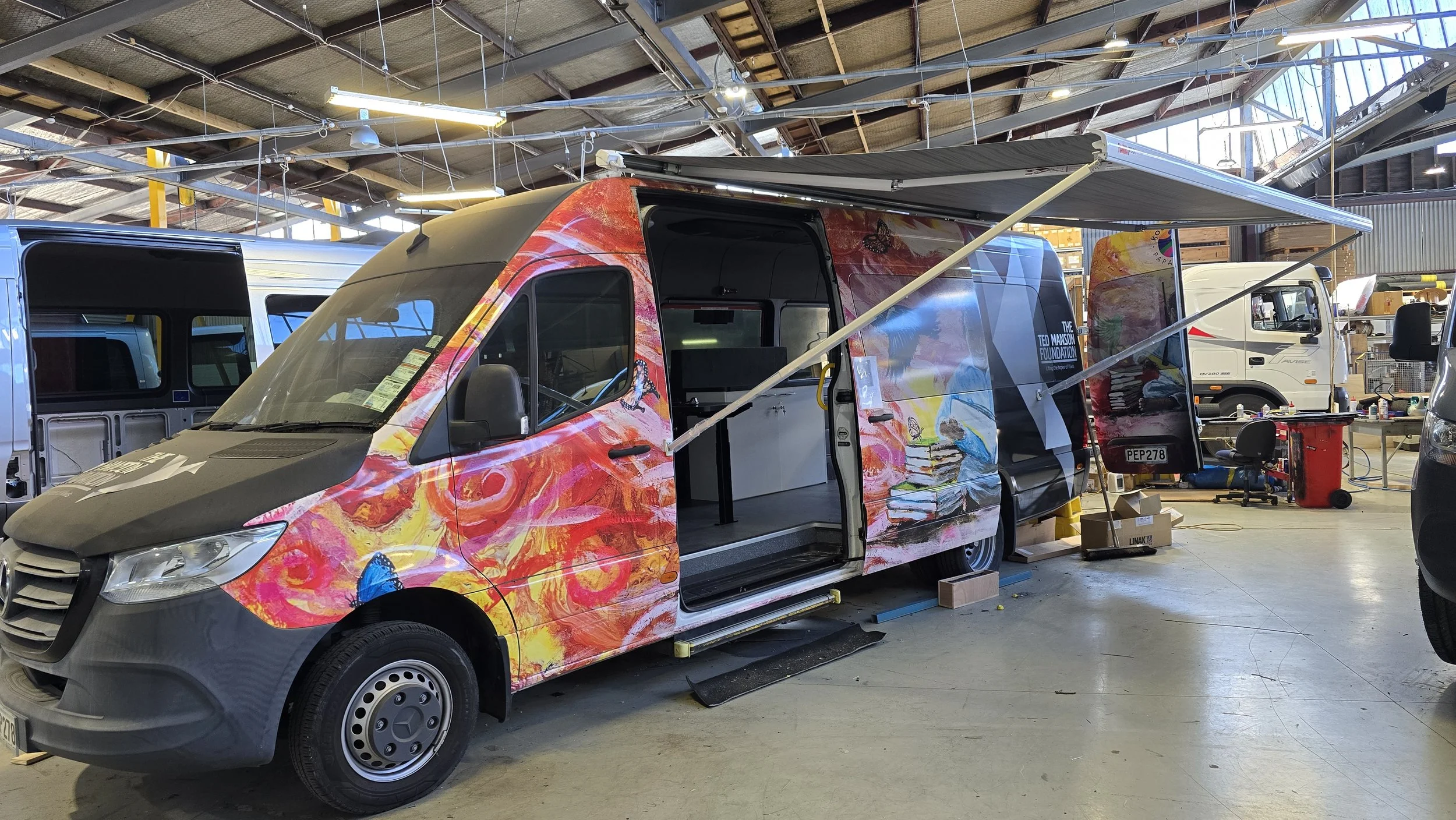 Vision Van Upfit 1