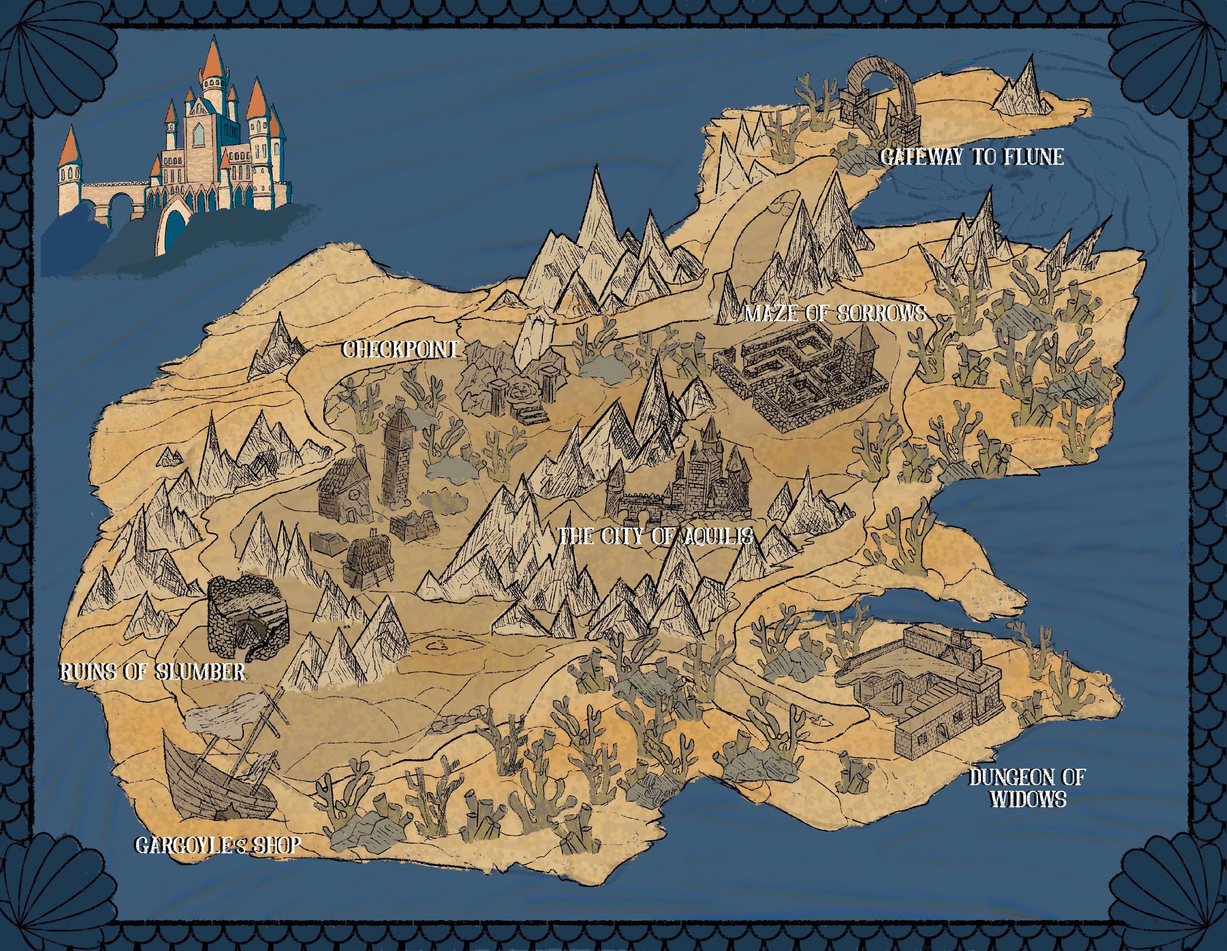 Game Design - Map + Enemies