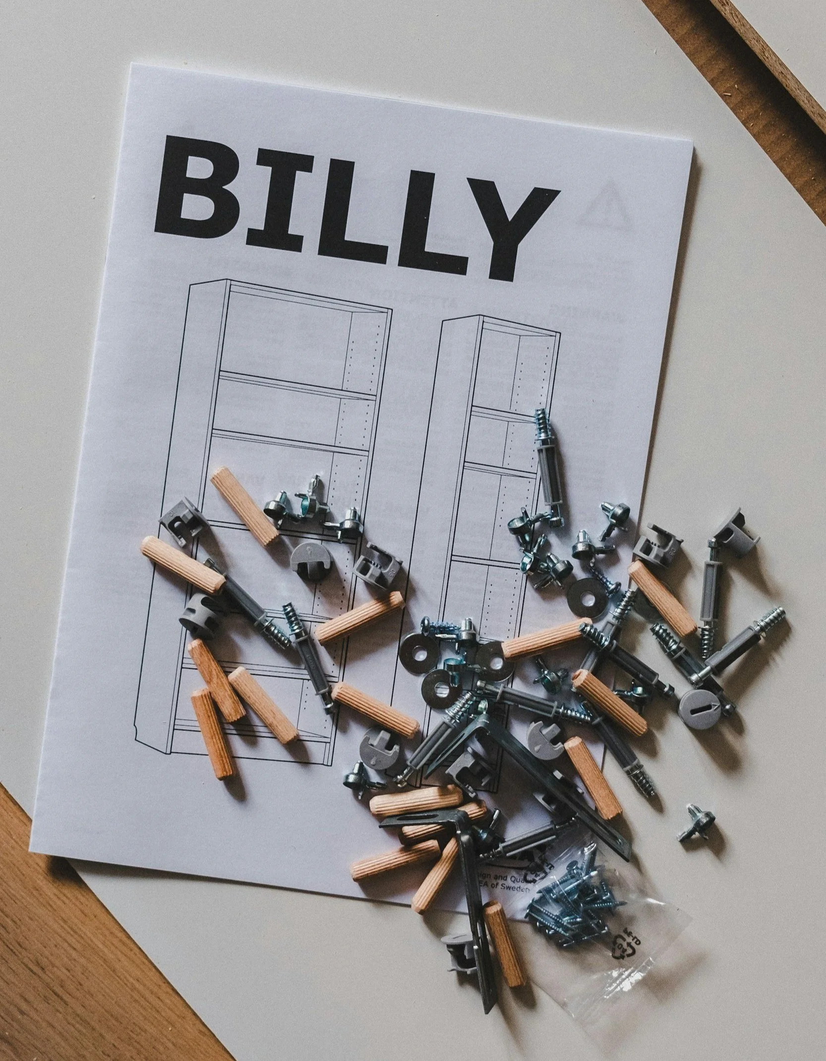 Ikea - low cost modular furniture