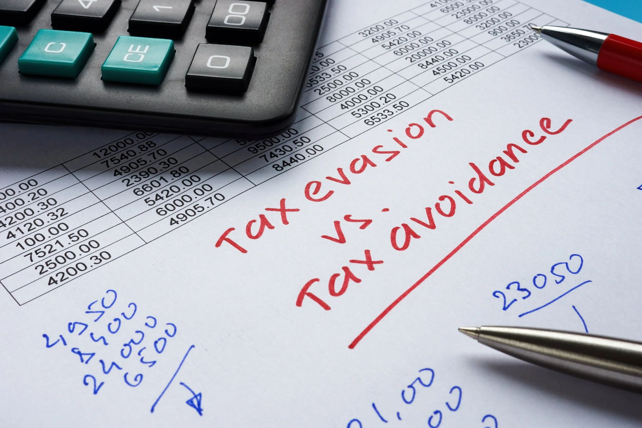 Offshore Tax Evasion vs. Tax Avoidance: Legal Distinctions