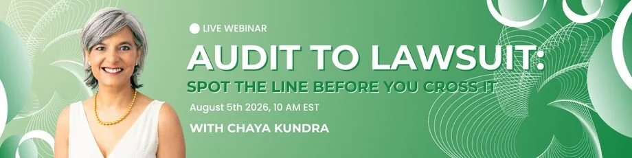 audit to lawsuit webinar