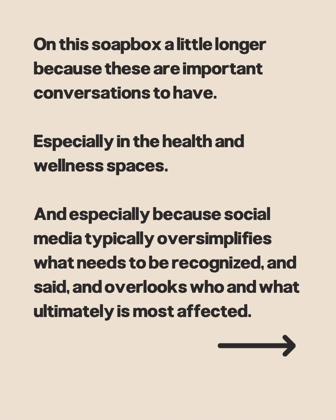 On this soapbox a little longer because it&rsquo;s not just about loans and it&rsquo;s not just about a title.

Keep making noise.