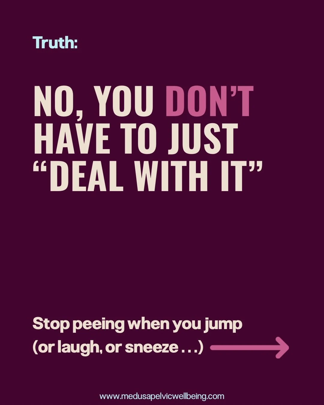 🤯 Did you know your jaw and pelvic floor are connected?
Clench one, the other tenses too.

😮 Back pain, hip pain, or constipation?
Your pelvic floor might be the reason.

💧 Leak when you sneeze or laugh?
That&rsquo;s common, but it&rsquo;s not &ld