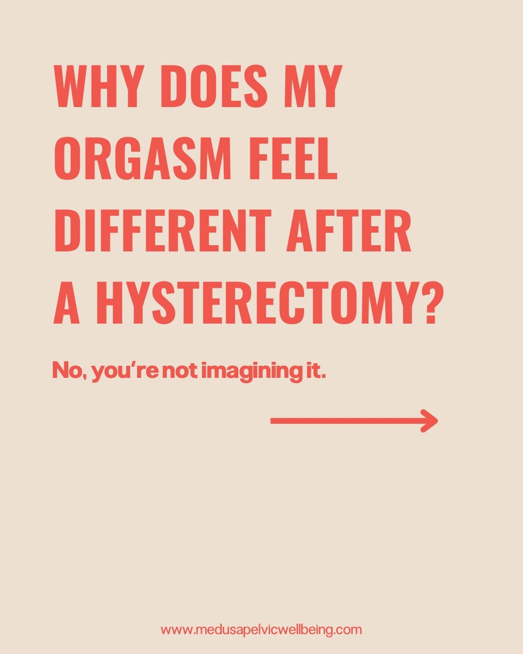 Why Orgasm Can Feel Different After a Hysterectomy

Orgasm isn&rsquo;t just &ldquo;muscles clenching.&rdquo; It&rsquo;s a whole-person, mind-body experience, and a hysterectomy touches a big part of that system.

For some people, the uterus itself co