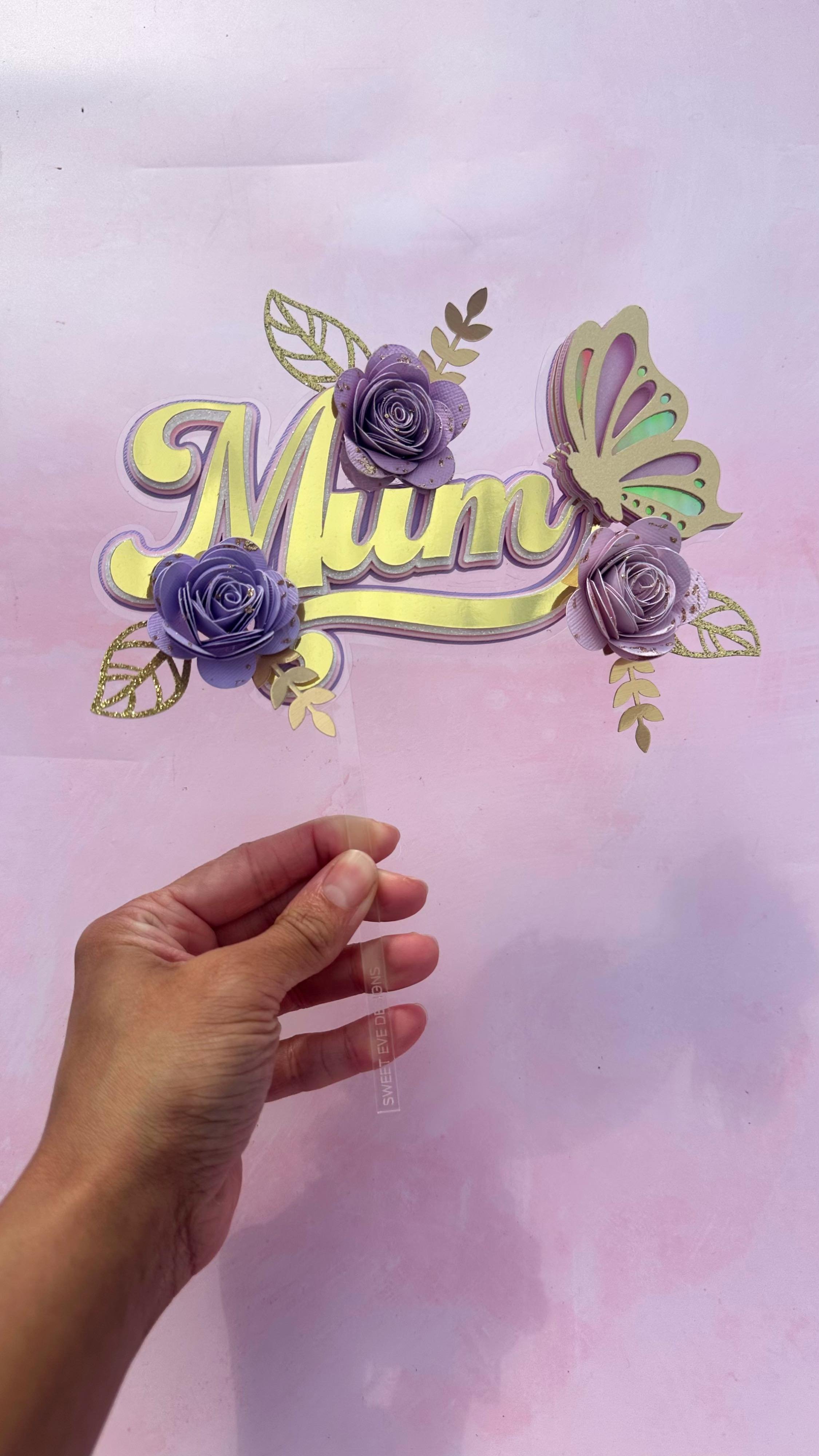 AD| Mother's Day Cake Topper π
You can find this design linked on my Cricut Design Space Profile πΈ
#sweetevedesigns #cricut #cricutuk #mothersdaycrafts #mothersdaycaketopper #mothersdaygifts #handmademothersday #diymothersday #cricutmade #cricut