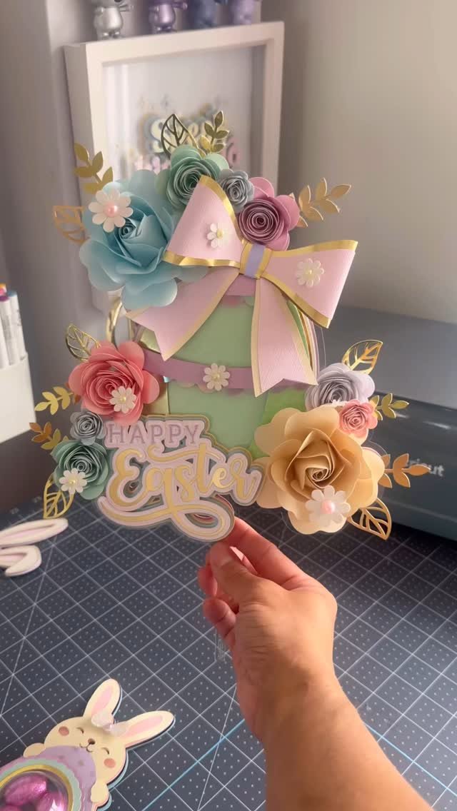 Easter Egg Flower Cake Topper π°πΈ
You can find this design to try on my cricut design space profile π£
#sweetevedesigns #cricutmade #cricutuk #caketopper #cricutcaketopper #eastercrafts #cricuteaster #eastercaketopper #paperflowers #caketopperdesi