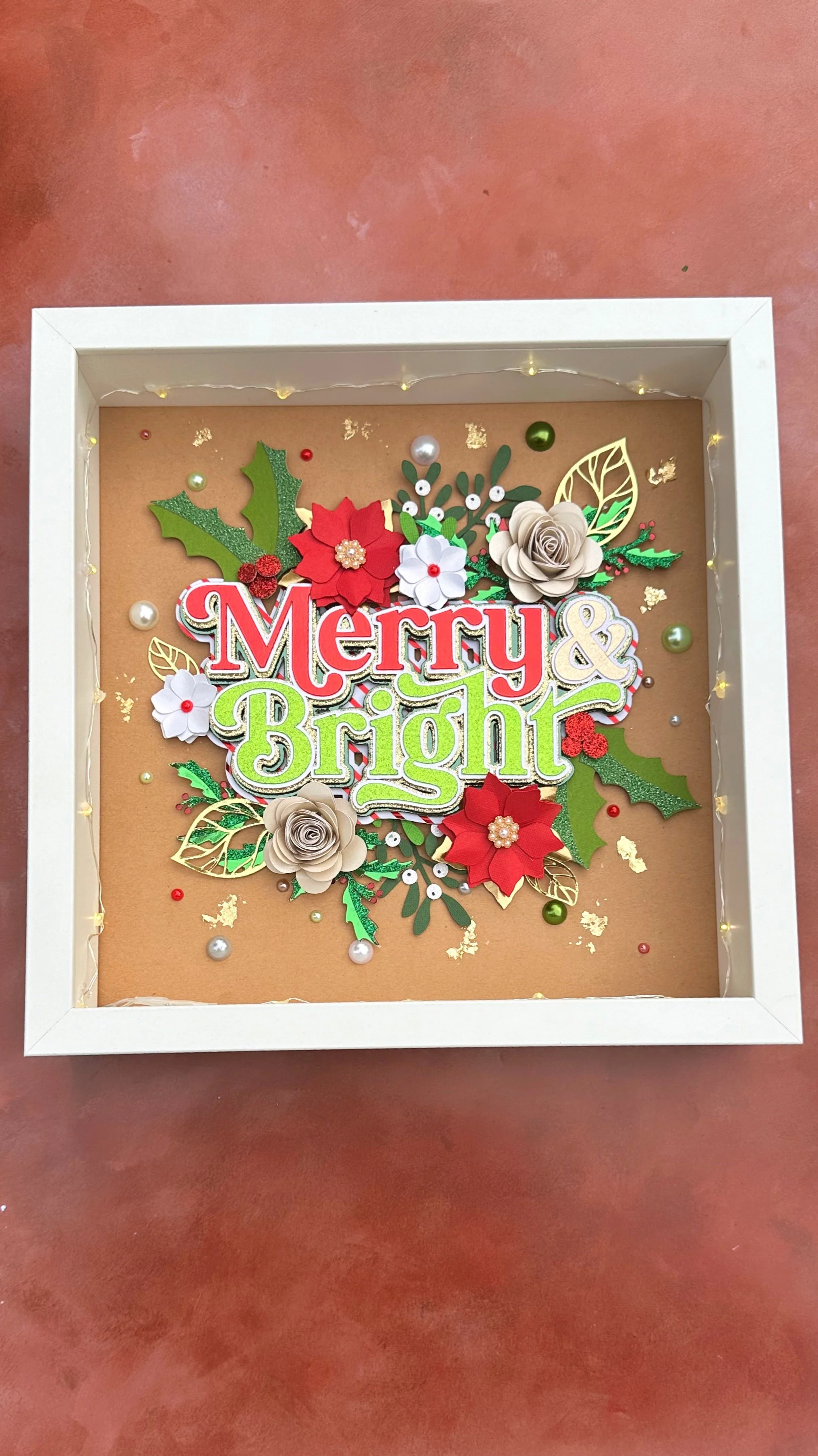 Merry and Bright Shadow Box