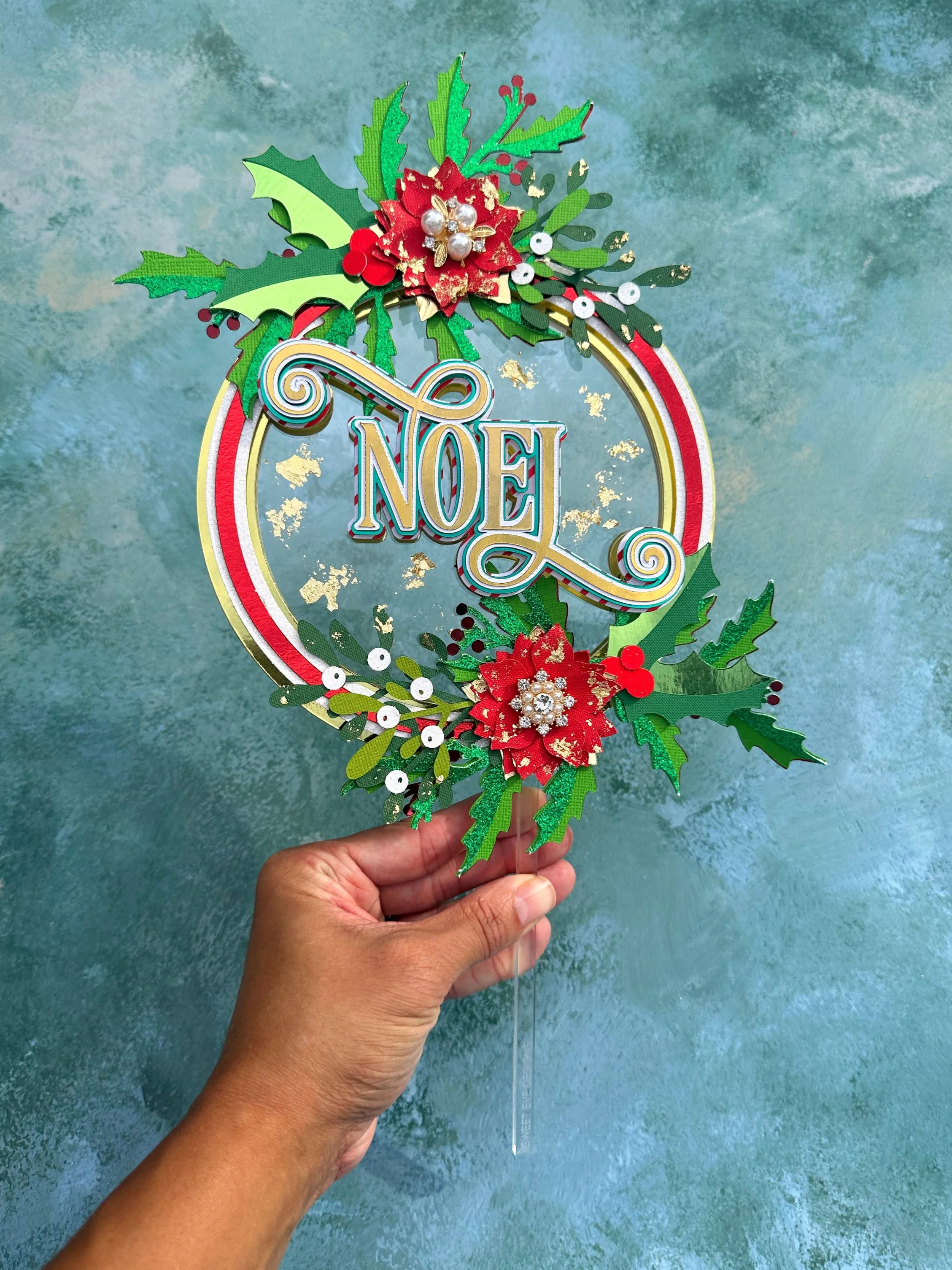 Noel Cake Topper
