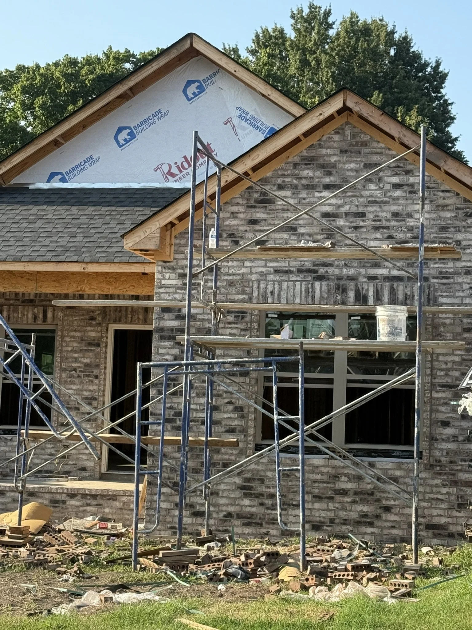 Smokey - grey mortar