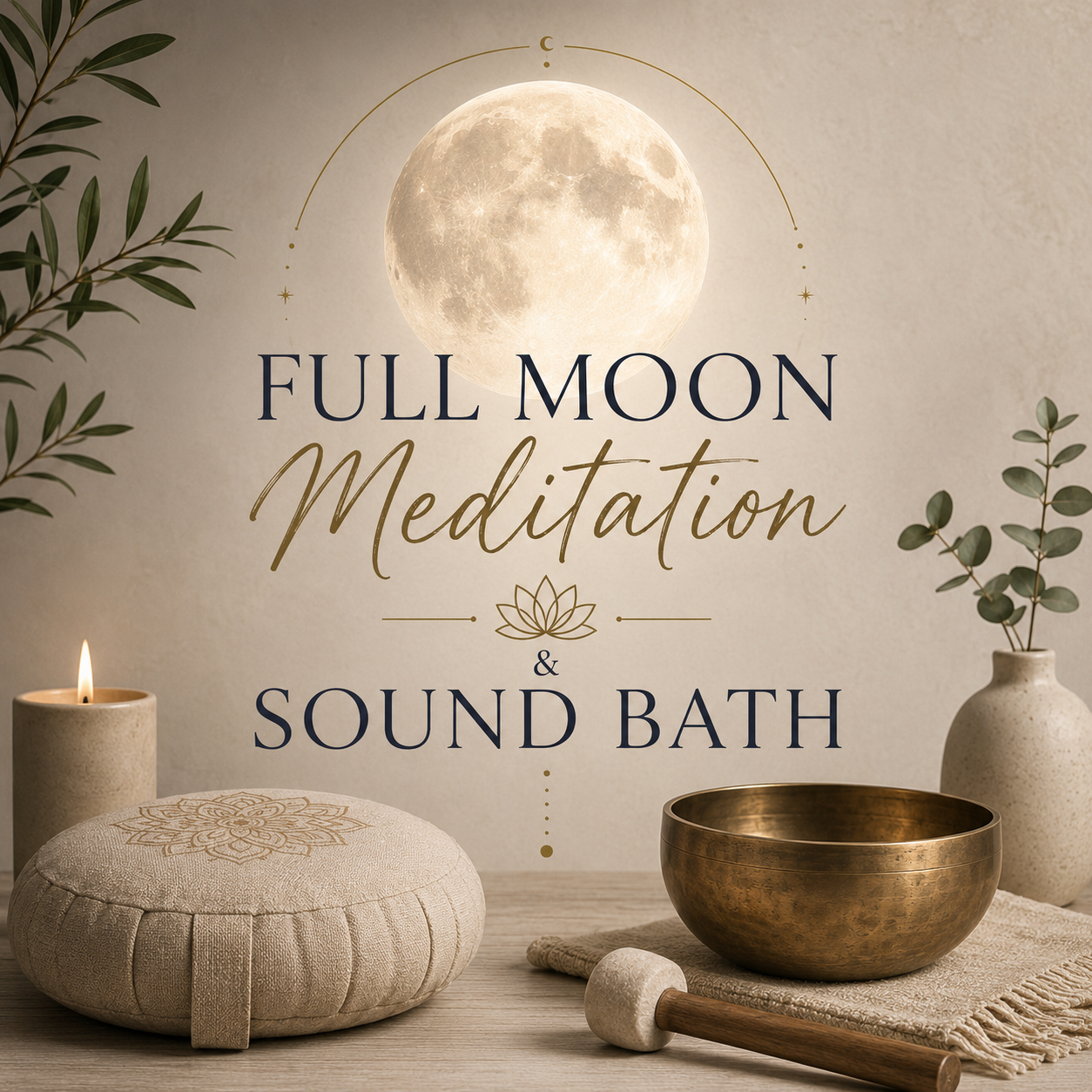 Full Moon Meditation & Sound Bath