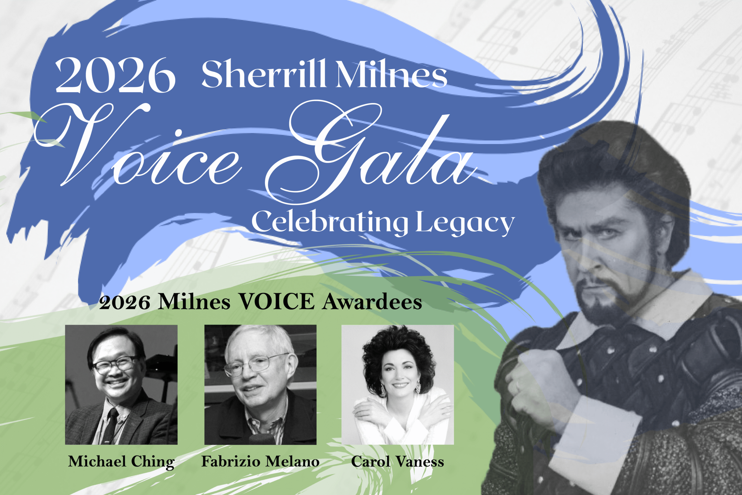 2026 Sherrill Milnes VOICE Gala - Celebrating Legacy