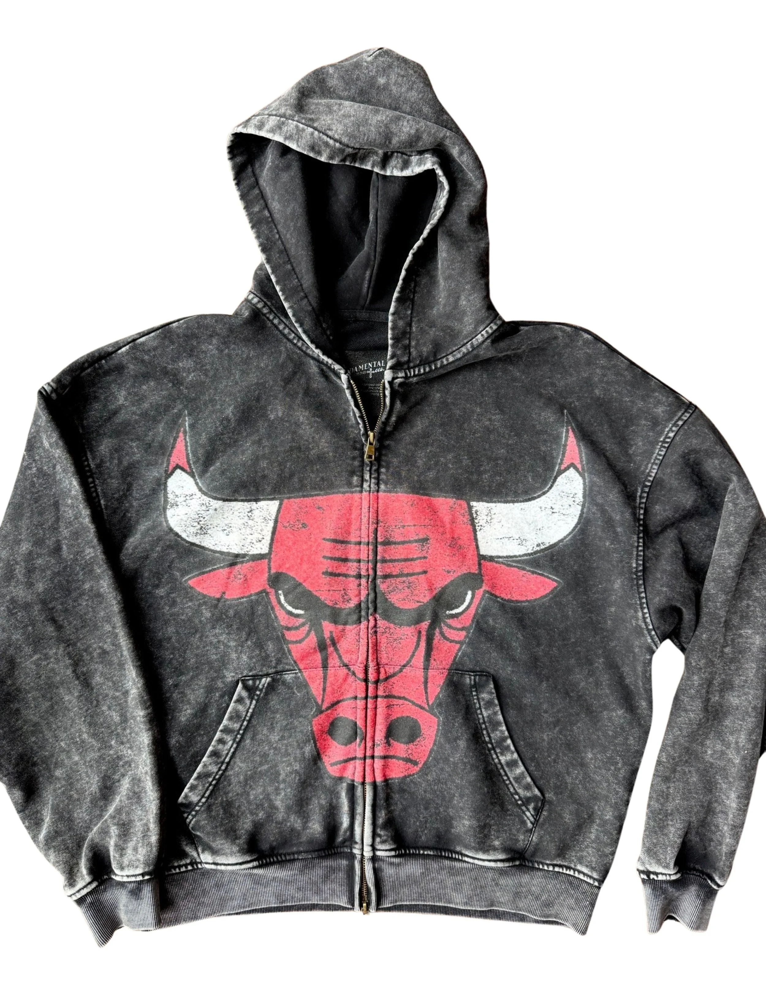 Retro Bulls Zip Up