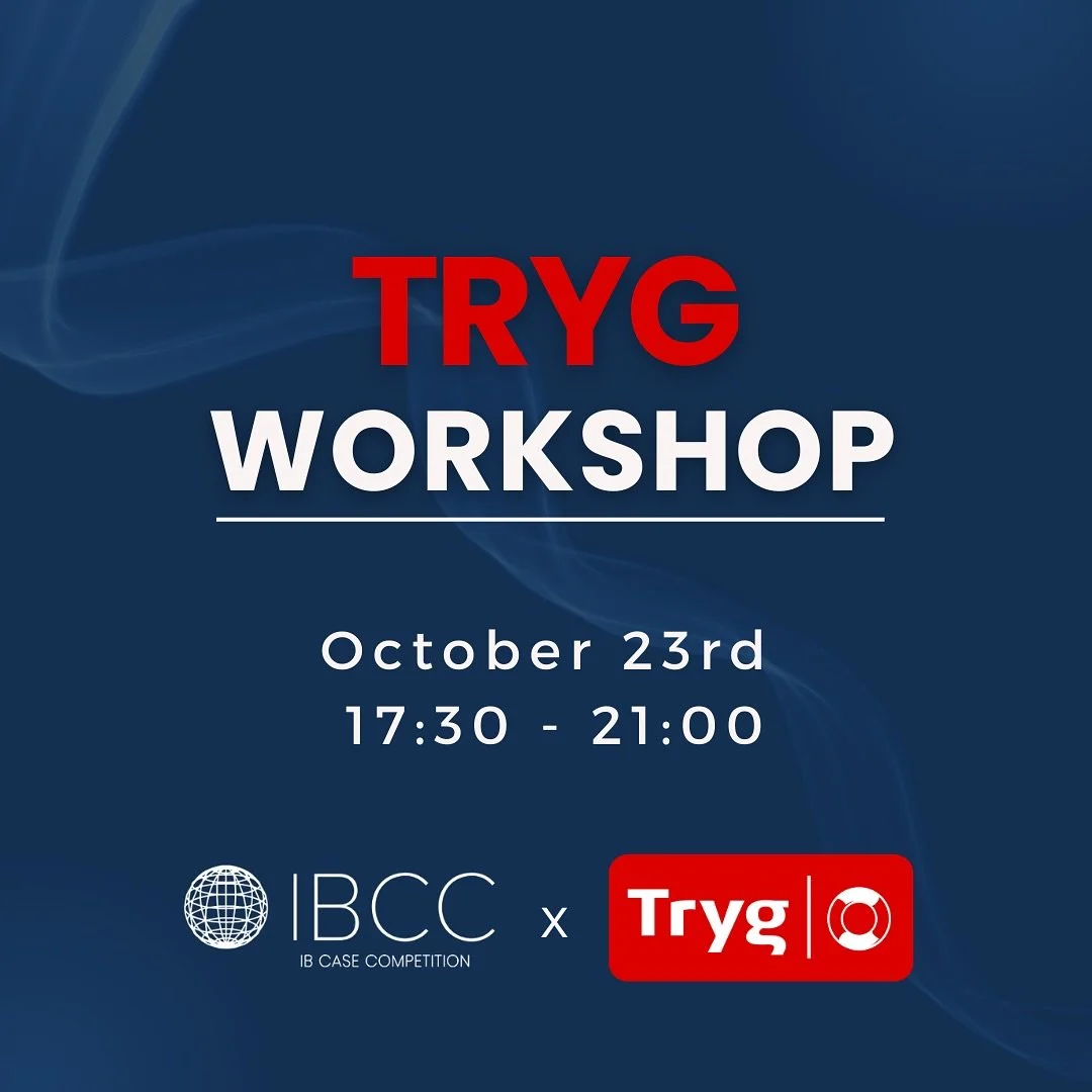 Calling all IB Students!

Curious about case-solving or want to build your problem-solving skills?

Join us for an exclusive Case-Solving Workshop with Tryg&rsquo;s Group Strategy &amp; M&amp;A team. No prior experience needed &ndash; just come ready