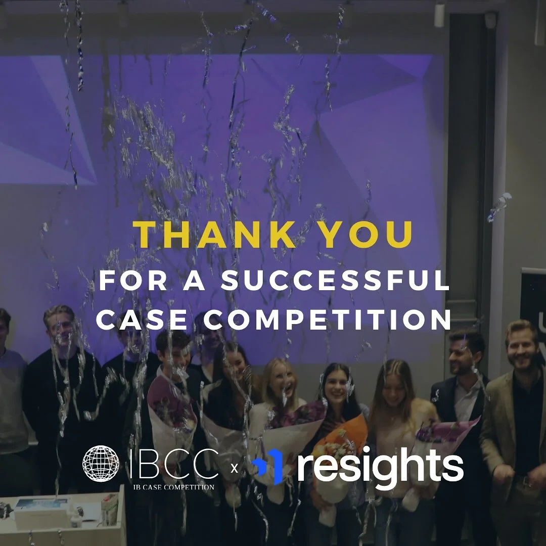 A big thank you to everyone who contributed to making last Friday&rsquo;s Mini Case Competition a success 🌟

We&rsquo;re grateful to Resights and their team for providing an ambitious and highly relevant case on Resights&rsquo; growth strategy acros