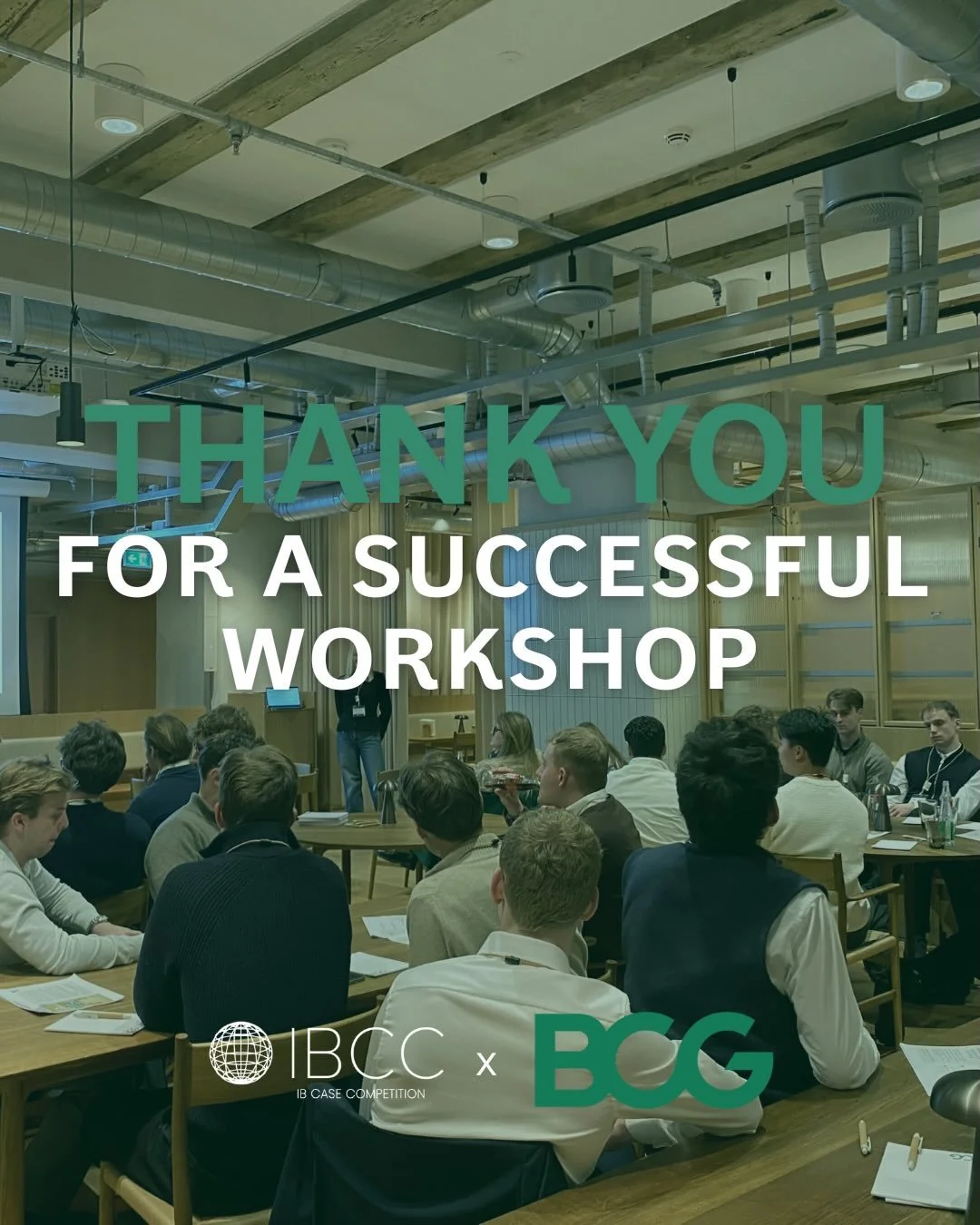 Some snapshots from last week&rsquo;s workshop with @bcgindenmark 🌟

Thank you to everyone who joined us and a huge thank you to BCG for inviting us to their wonderful office, hosting such an inspiring case-solving workshop and ending the evening wi