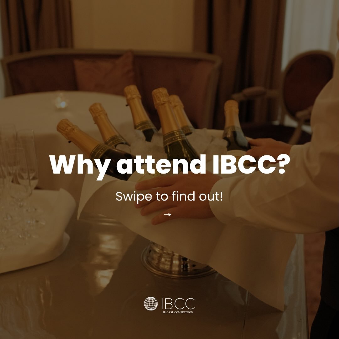 Reminder to sign up for the Case Competition - join individually or with friends and don&rsquo;t miss the chance to experience IBCC hands-on ⭐️⭐️⭐️

🔗 Sign-Up Link in Bio!