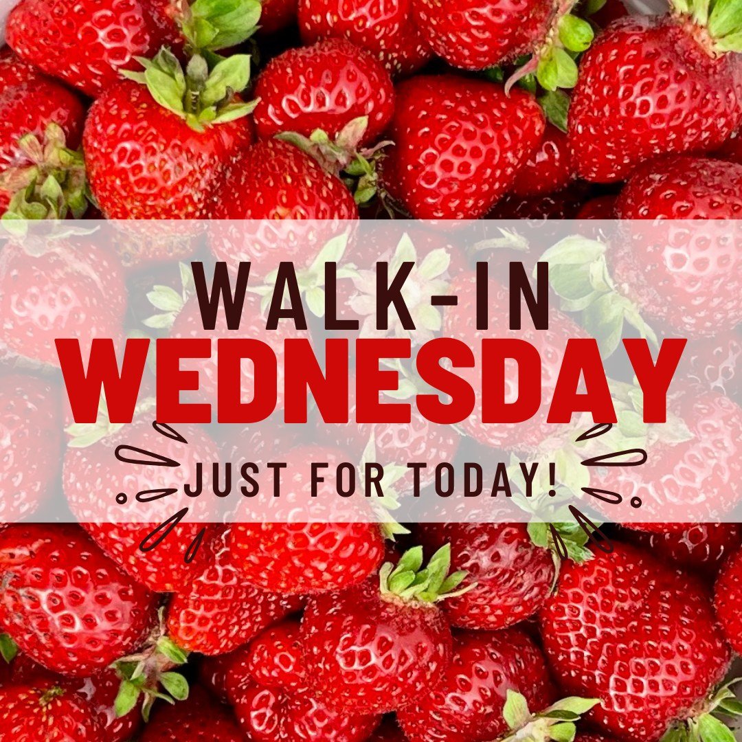 โจ Walk-In Wednesday — today only! โจ
We’re open for walk-ins but only have a limited amount of spots! The field is open until 7:30 PM, and waivers will be signed on-site. Come hang out, no appointment needed — Don’t miss it ๐?