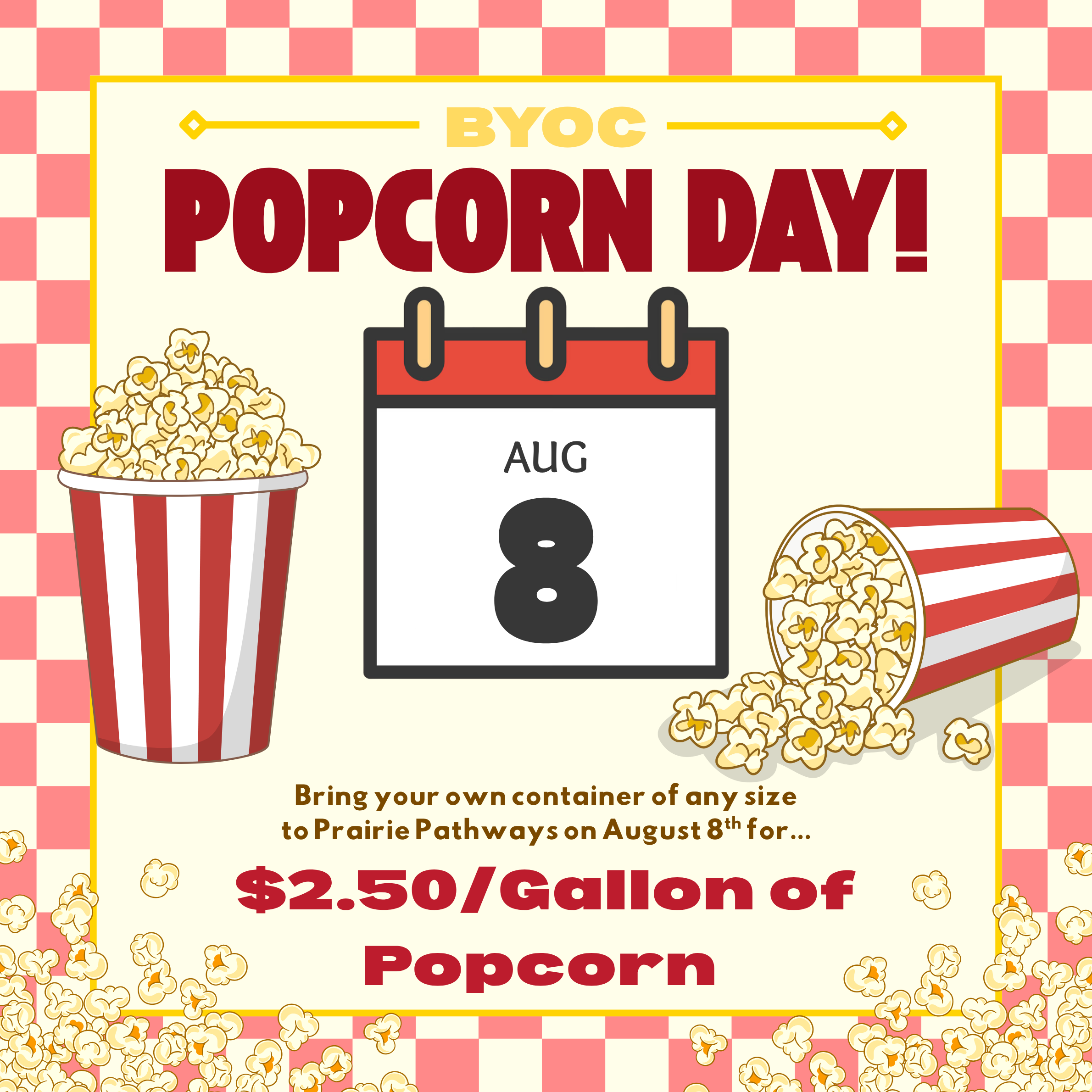 BYOC Popcorn Day!