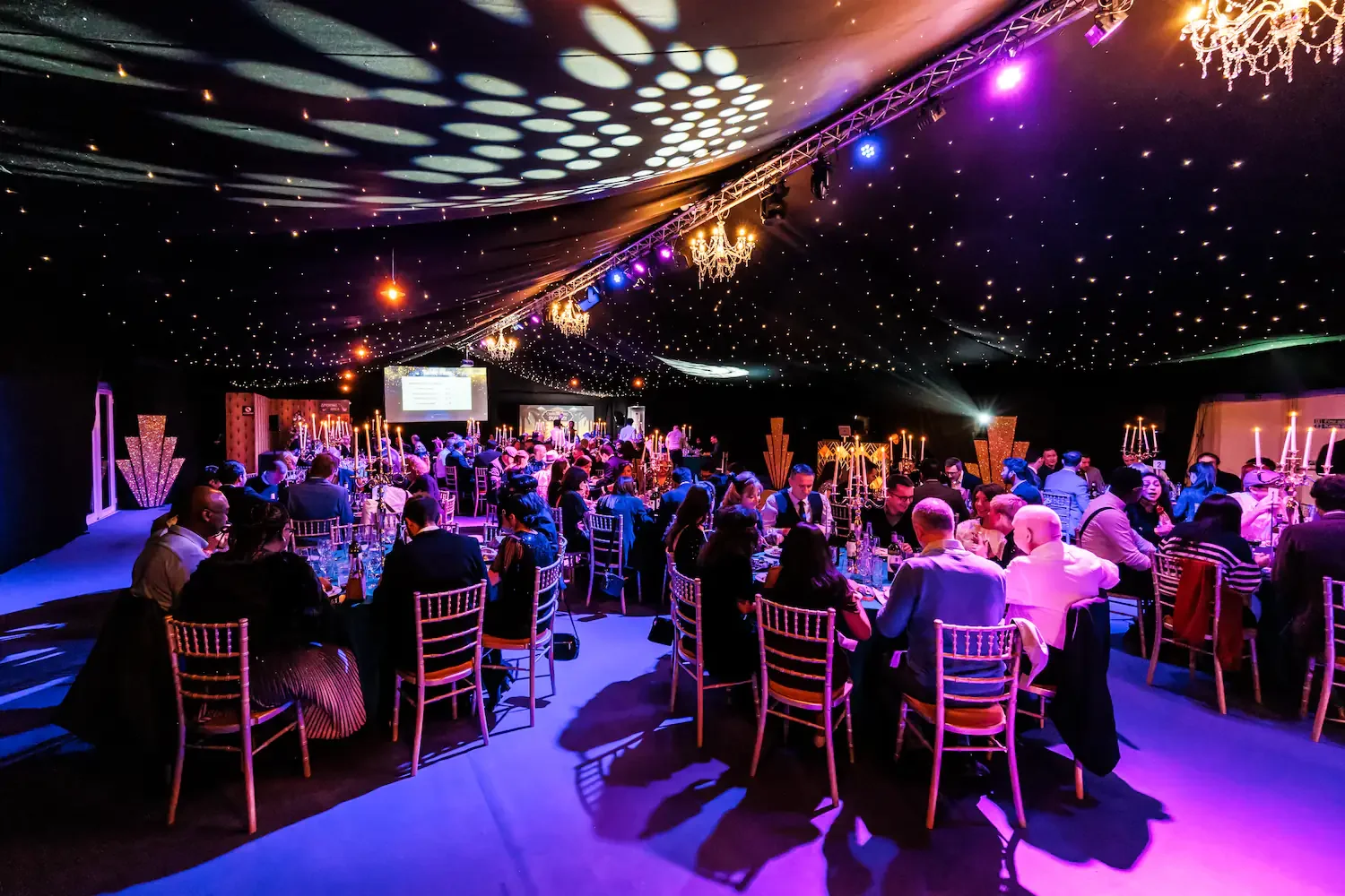 Christmas party at The Fountain Room in Bloomsbury